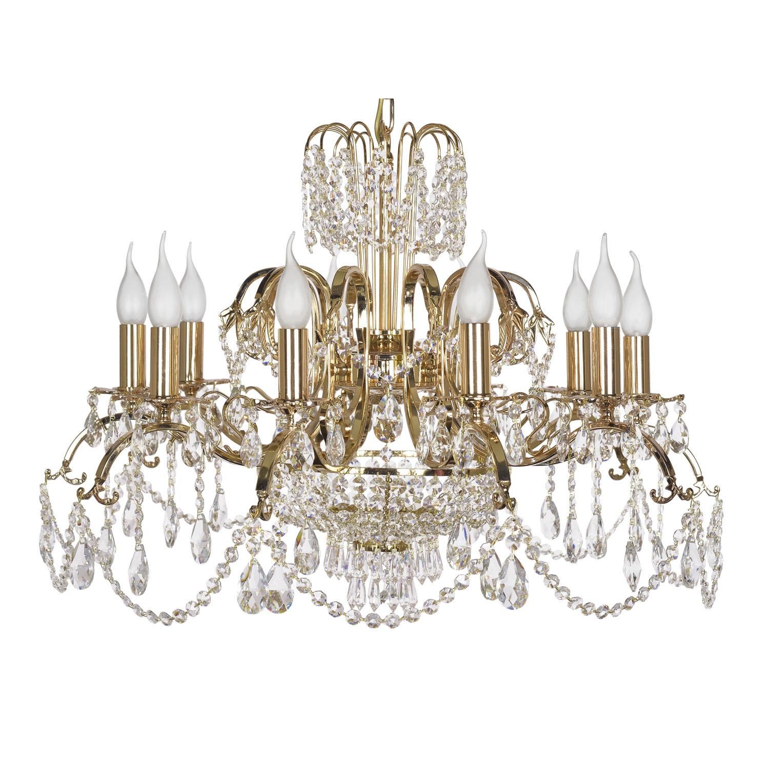 Подвесная люстра Dio D'Arte Alessandria Gold Alessandria E 1.1.10.299 G