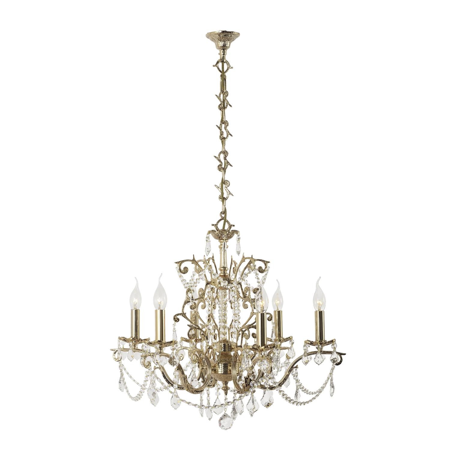 Подвесная люстра Dio D'Arte Forli Gold Forli E 1.1.6.200 G