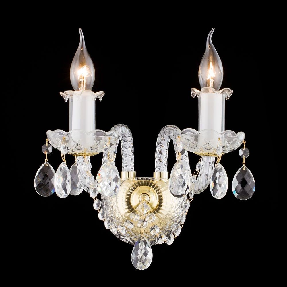 Настенное бра Maytoni Elegia DIA902-WL-02-G