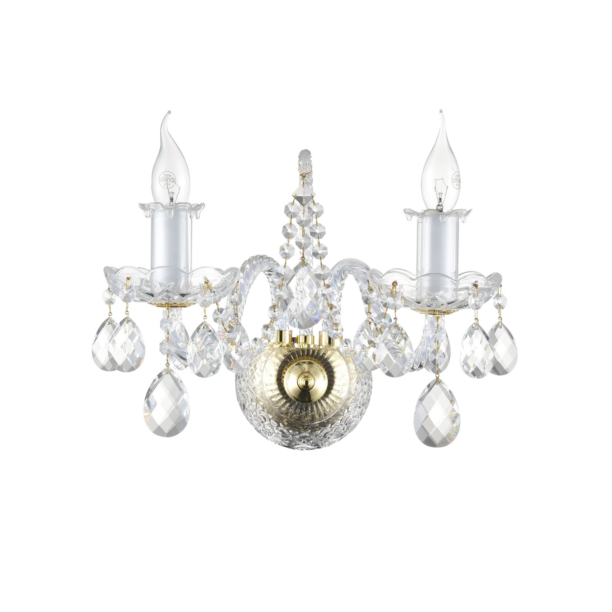 Настенное бра Maytoni Lira DIA907-WL-02-G