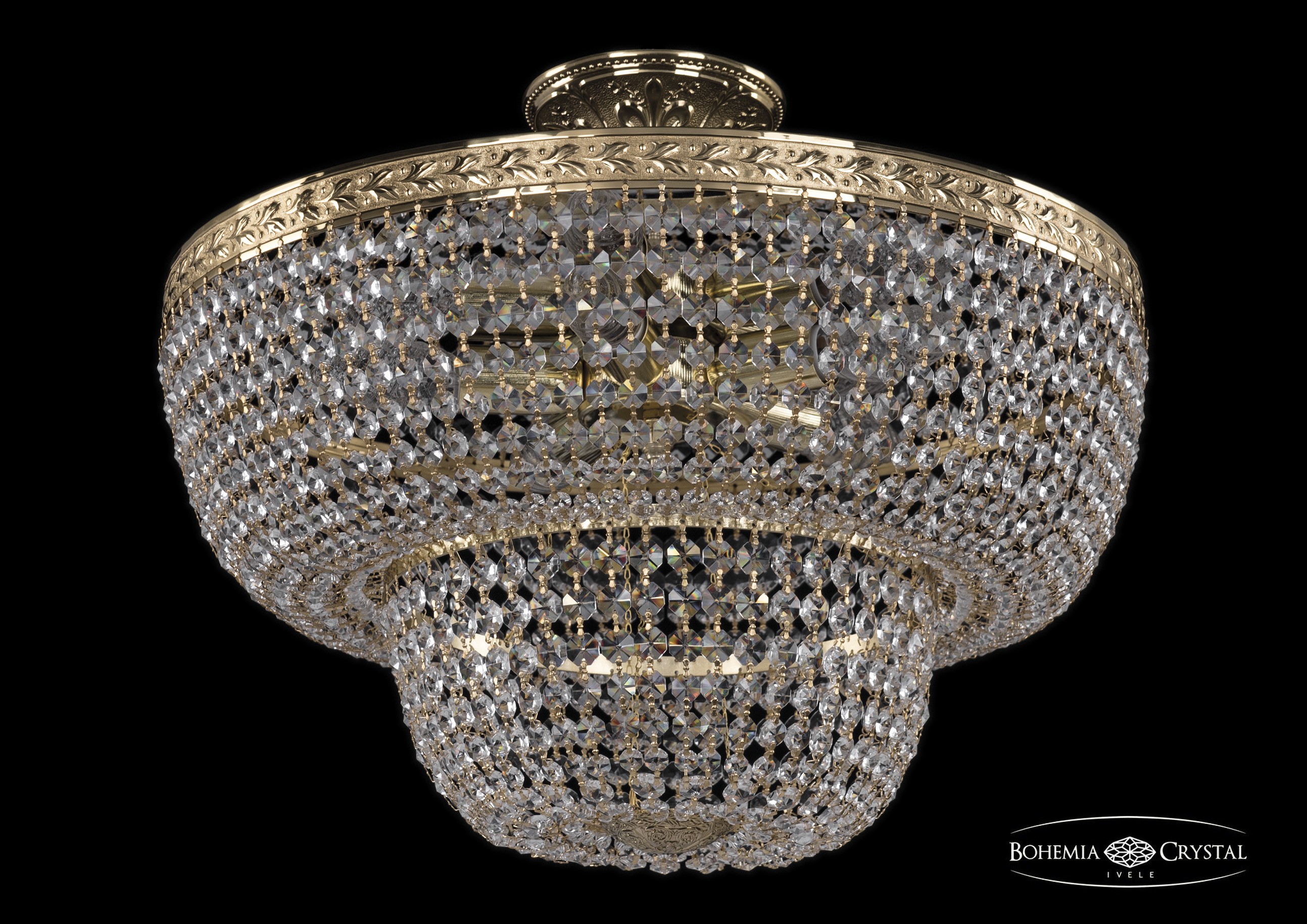 Потолочная хрустальная люстра Bohemia 1909 19091/45IV G