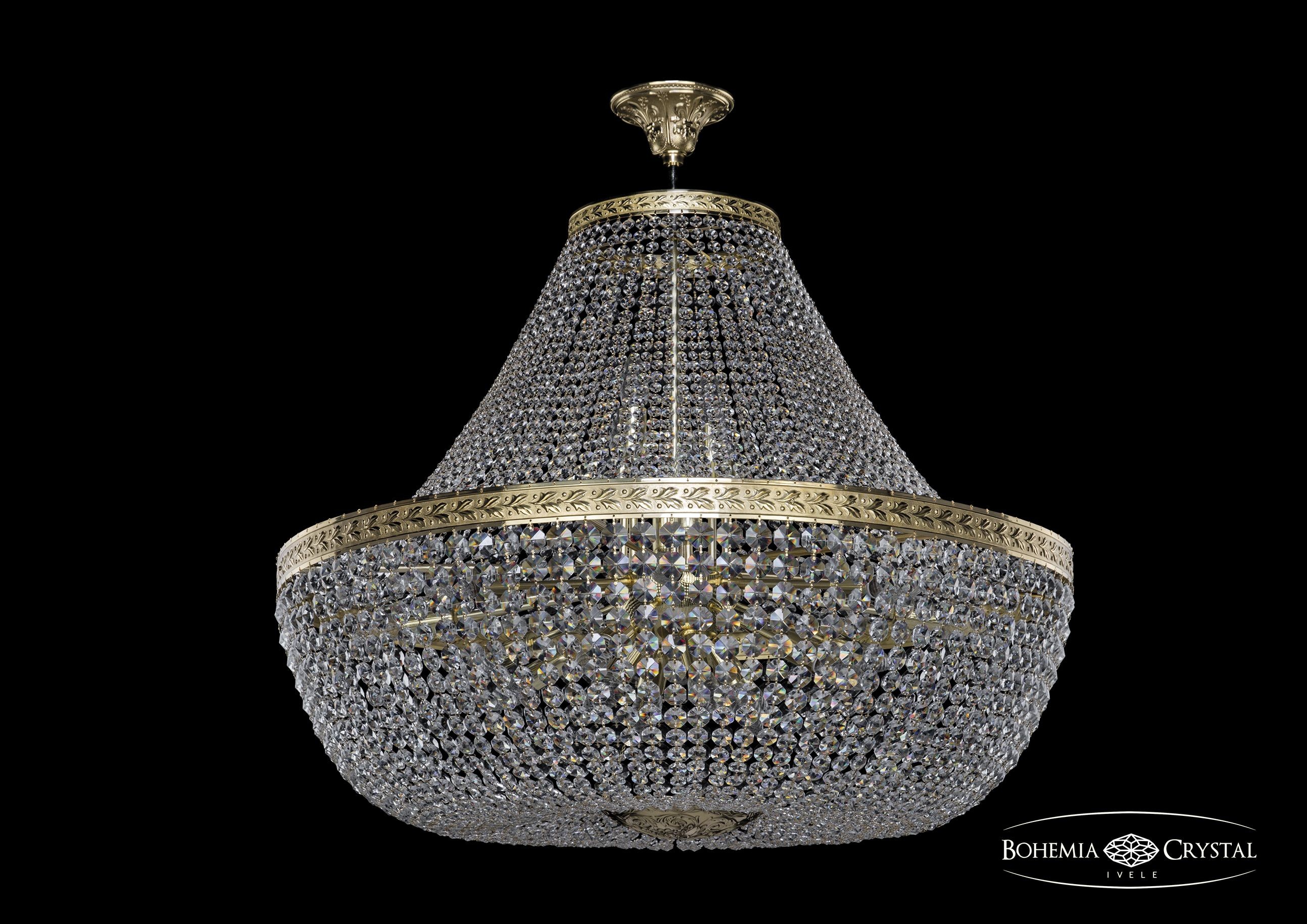 Потолочная хрустальная люстра Bohemia 1911 19111/H1/90IV G