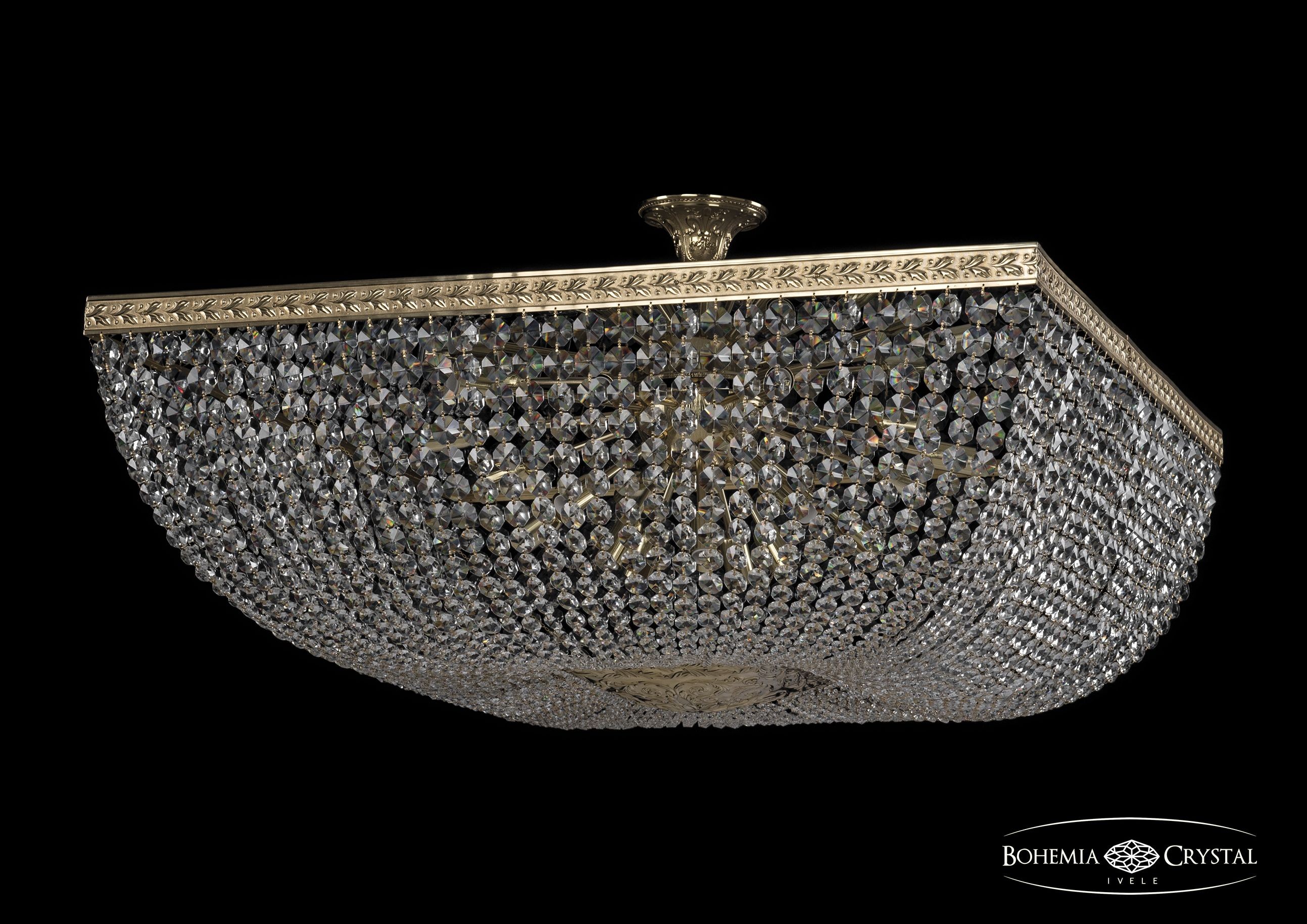 Потолочная хрустальная люстра Bohemia 1911 19112/100IV G