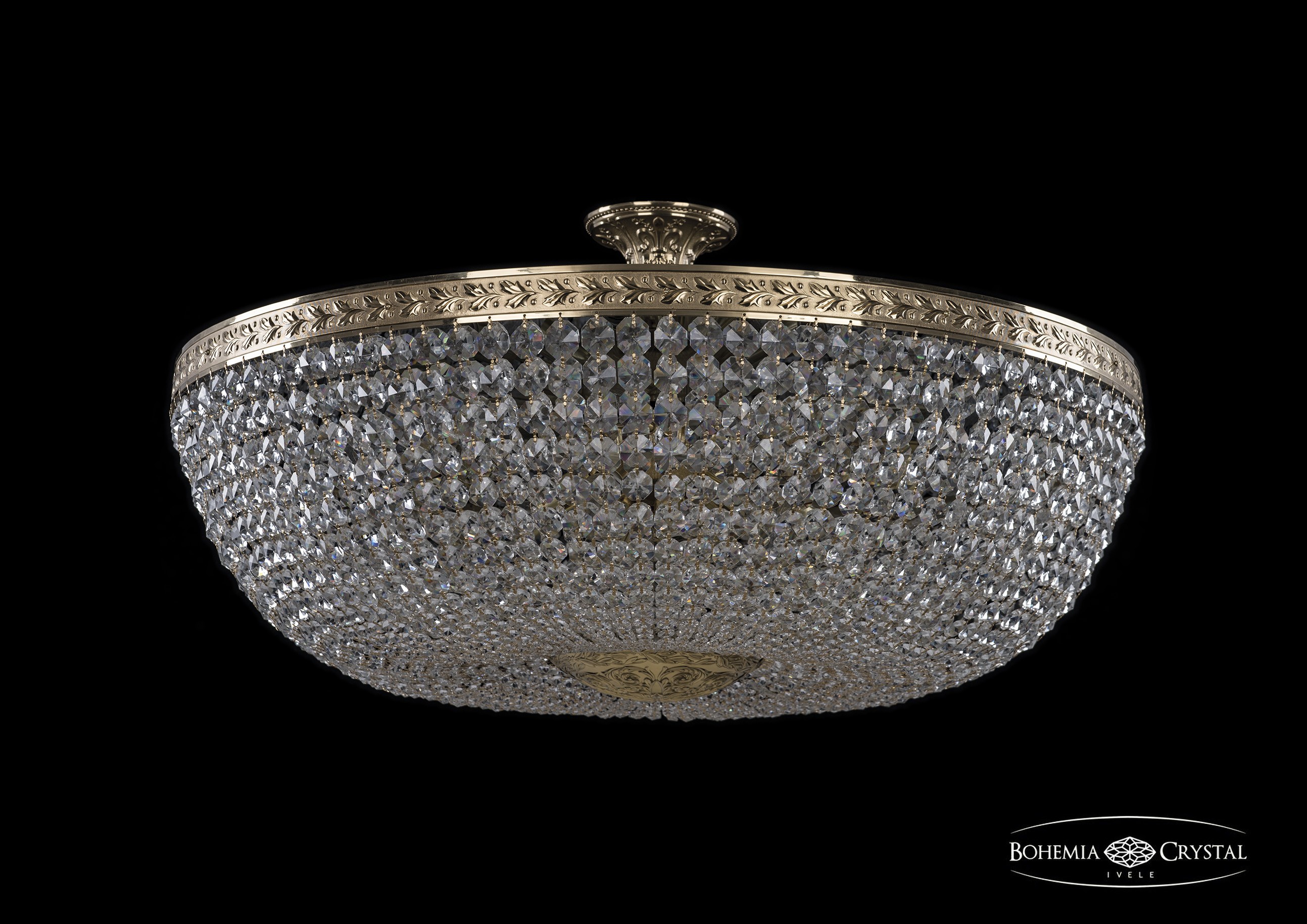 Потолочная хрустальная люстра Bohemia 1915 19151/90IV G