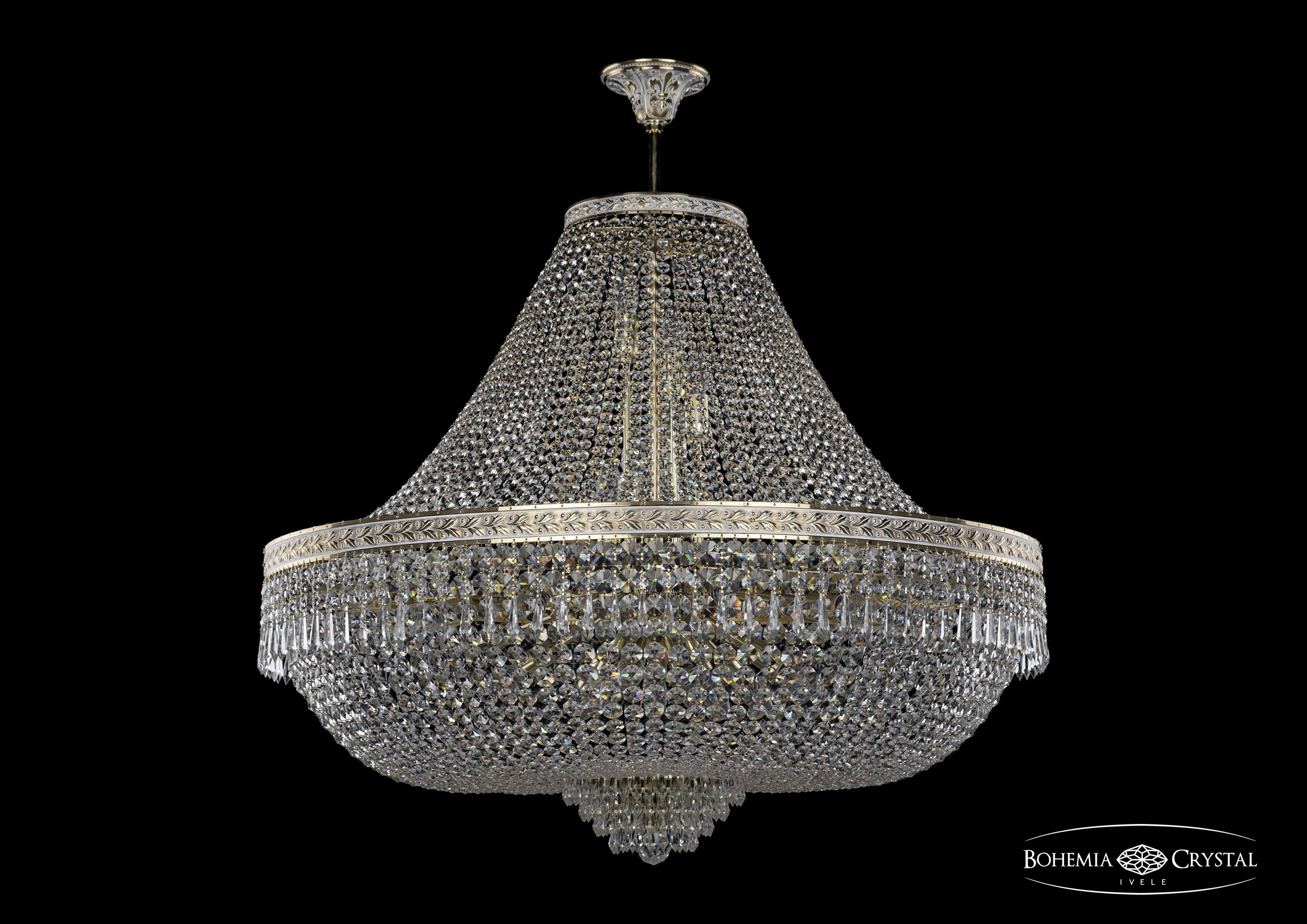 Потолочная хрустальная люстра Bohemia 1927 19271/H1/100IV GW