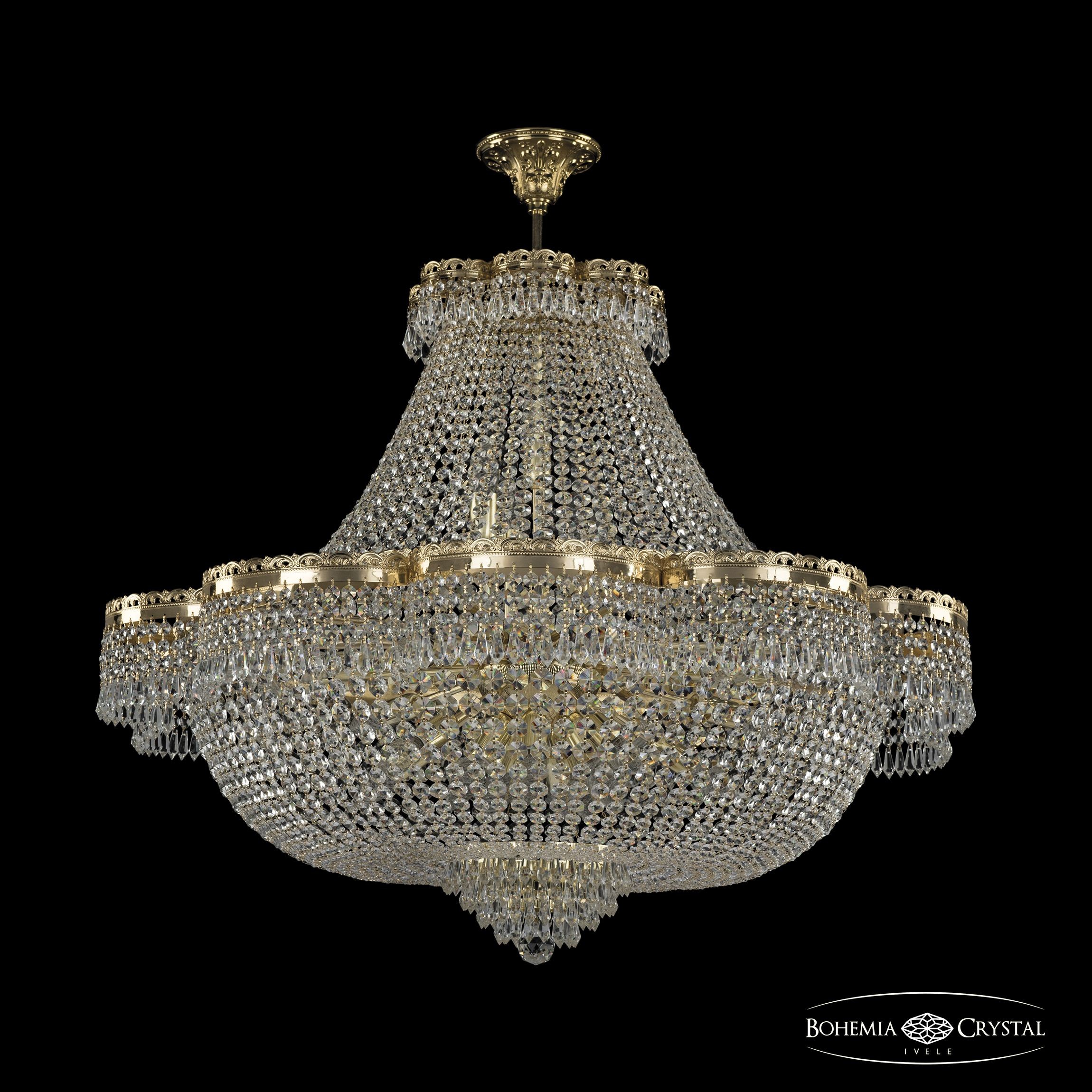 Потолочная хрустальная люстра Bohemia 1930 19301/H1/95JB G