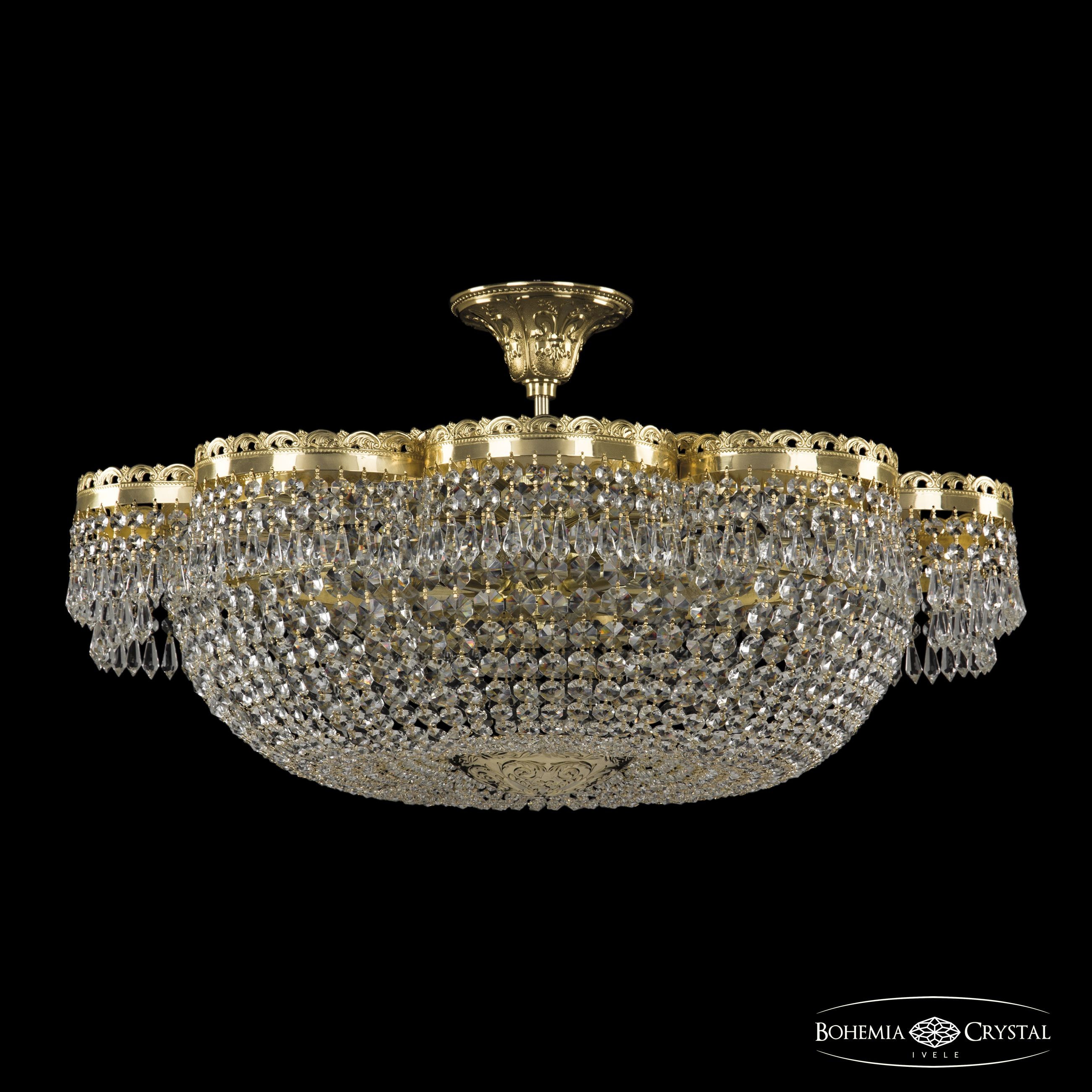 Потолочная хрустальная люстра Bohemia 1931 19311/75JB G