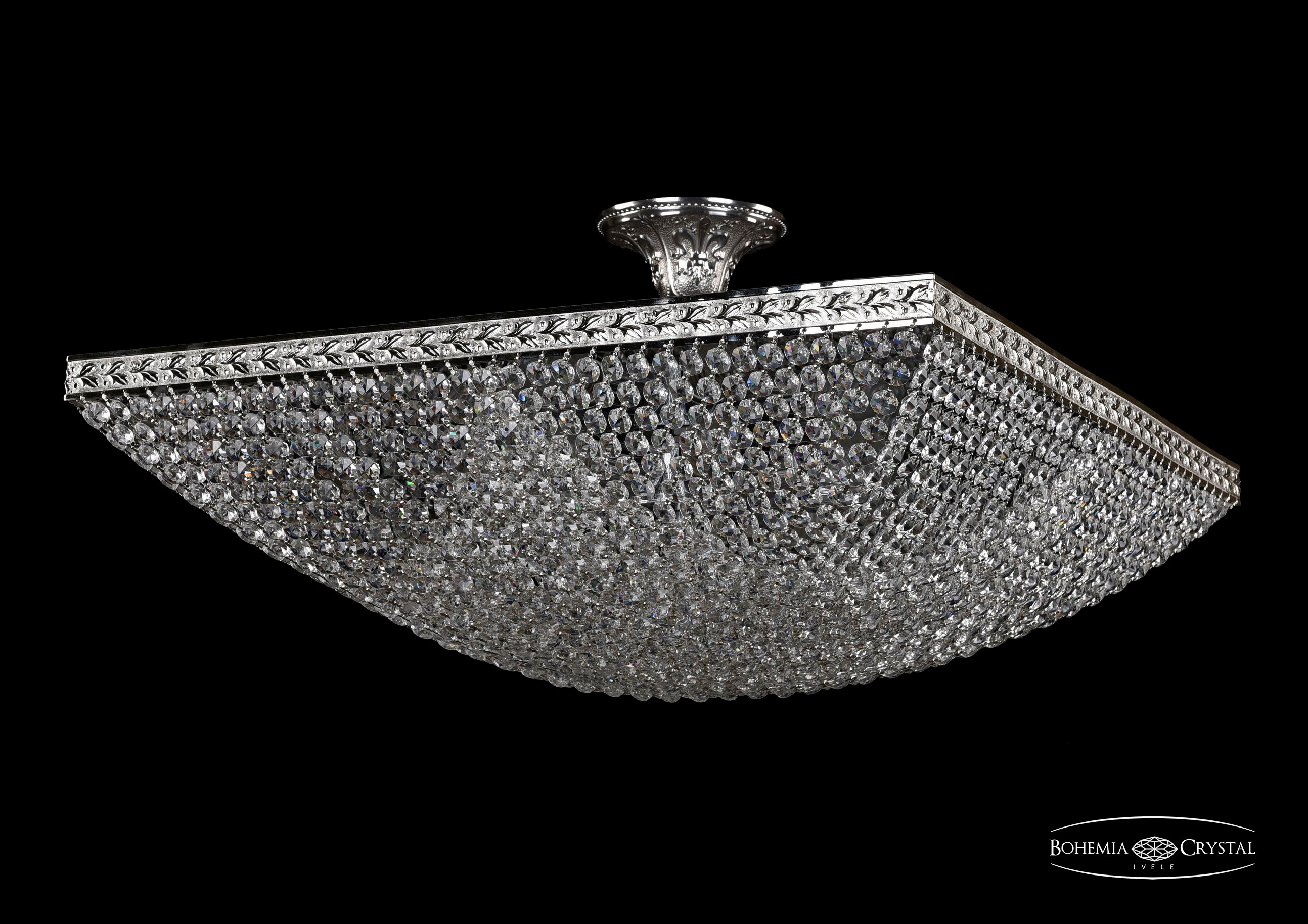 Потолочная хрустальная люстра Bohemia 1932 19322/55IV Ni
