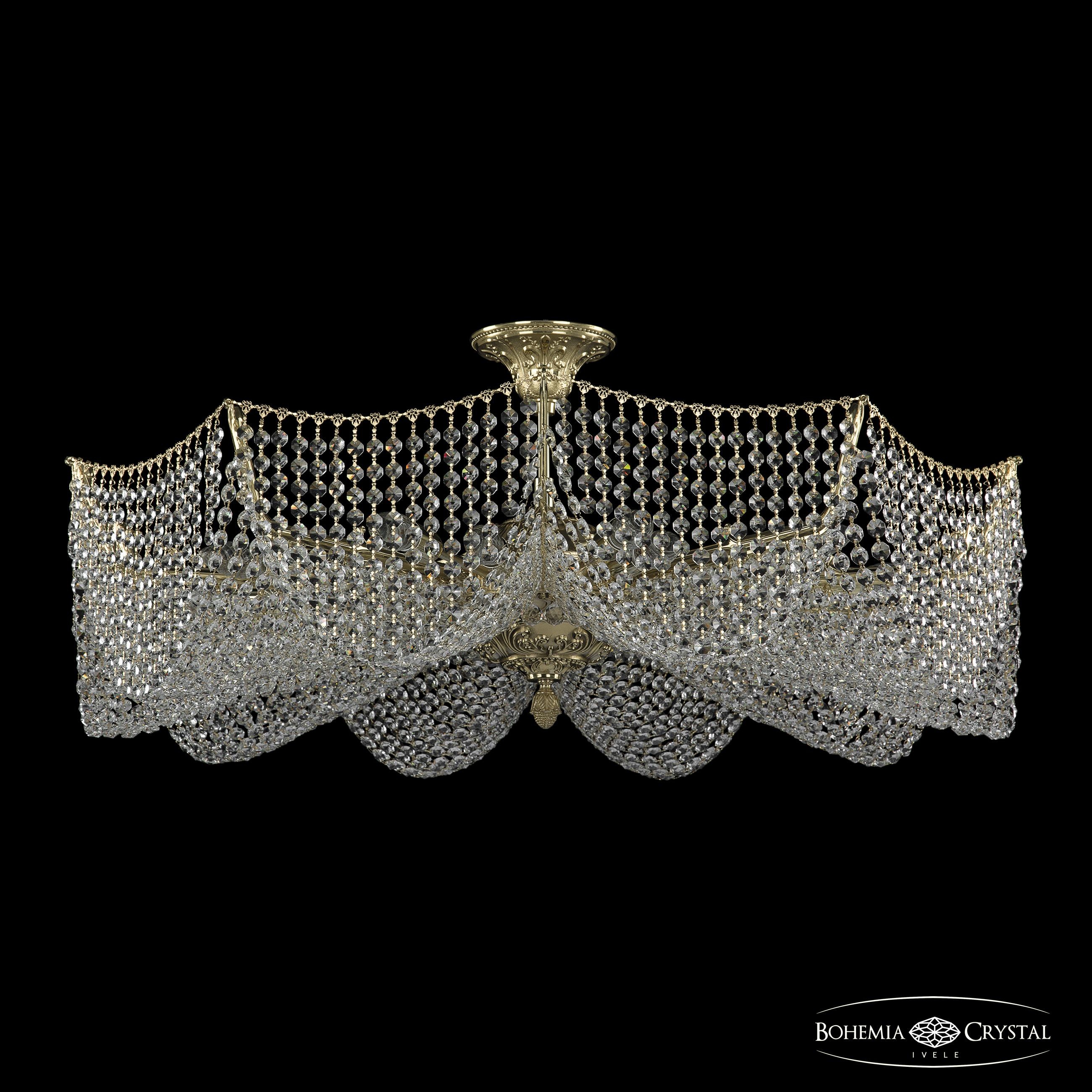Потолочная хрустальная люстра Bohemia 7717 77171/95/10 G