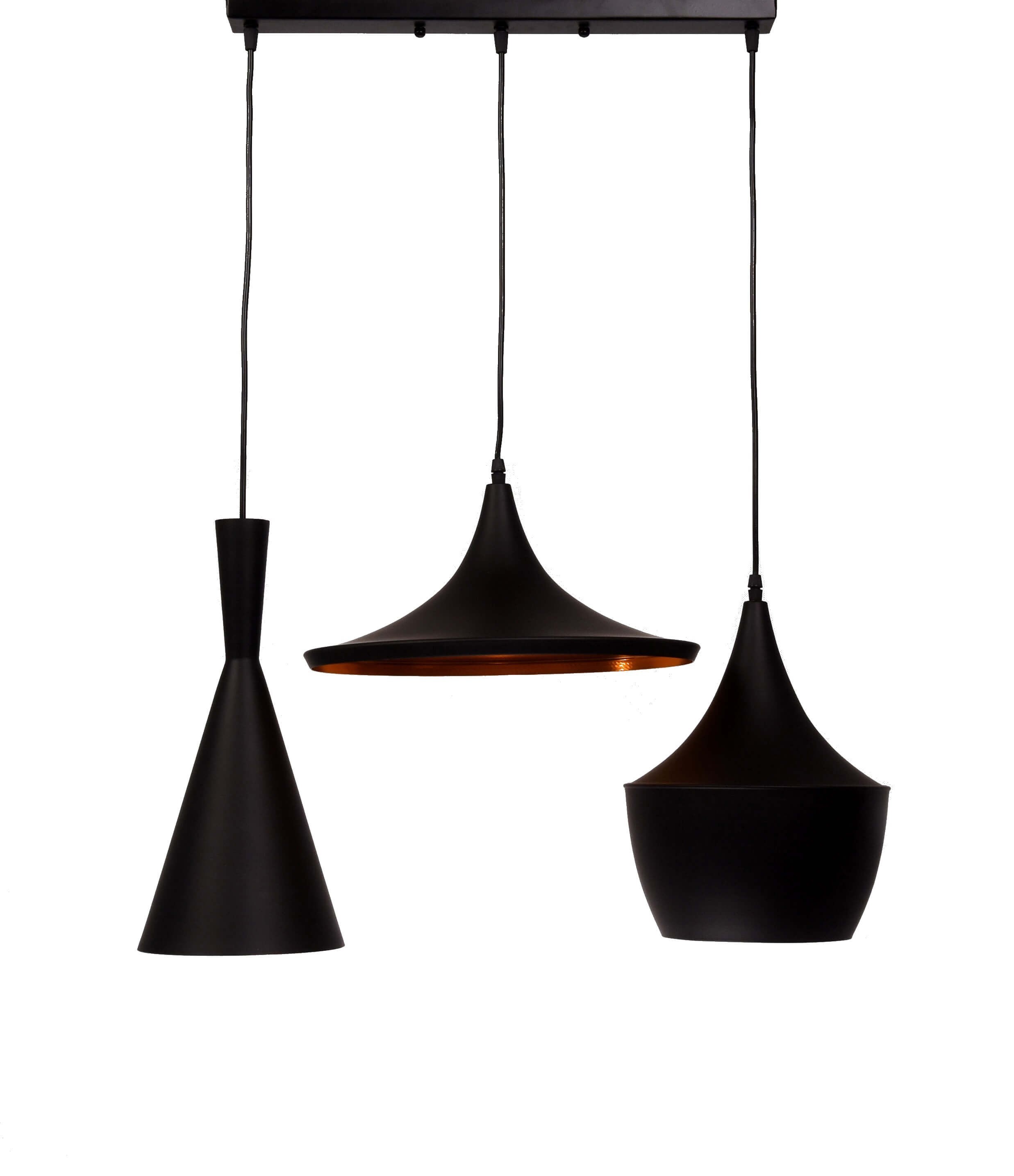 Светильник подвесной Lumina Deco Foggi LDP 7712-3 PR BK