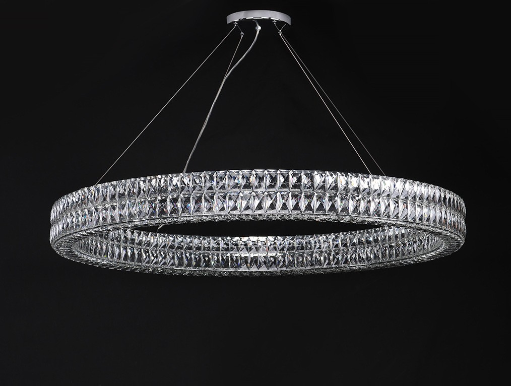 Подвесная хрустальная люстра 10120 Newport 10124+12/S