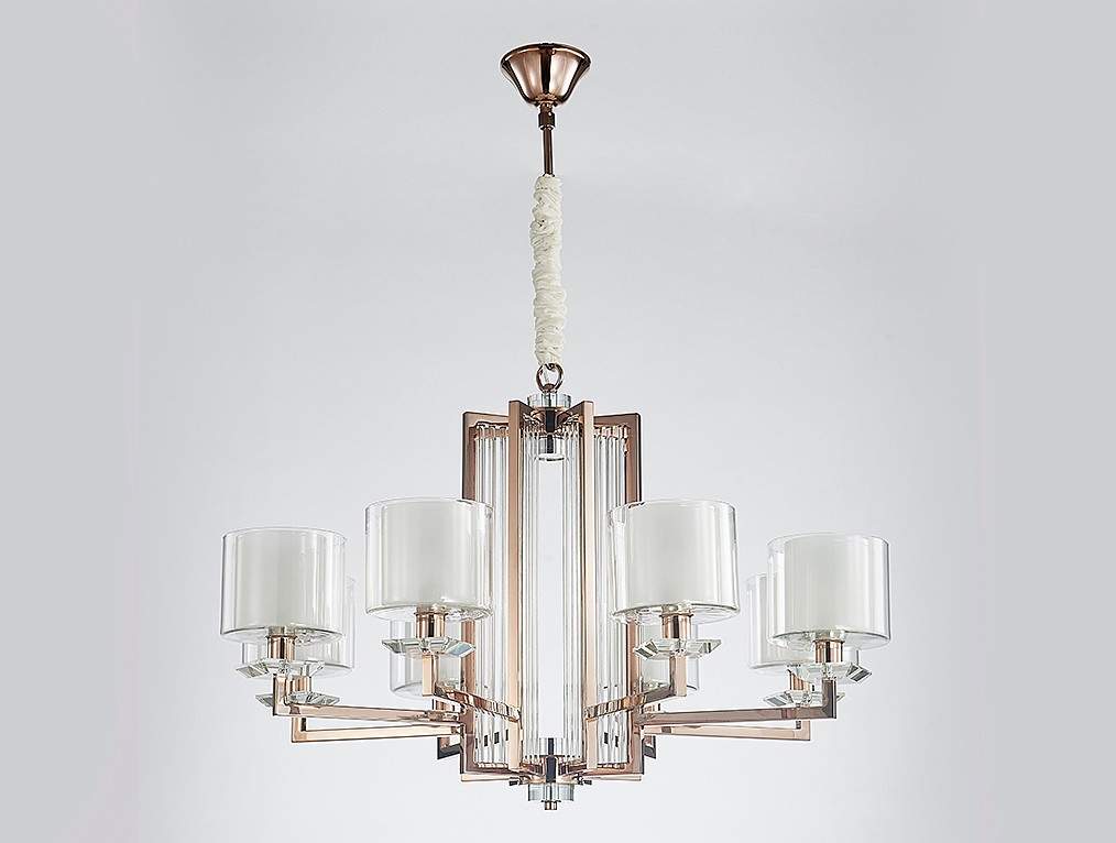 Подвесная люстра Newport 4400 4408+1/C black nickel