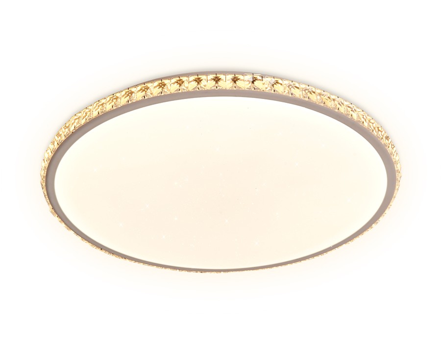 Потолочный светодиодный светильник Ambrella Crystal FF70