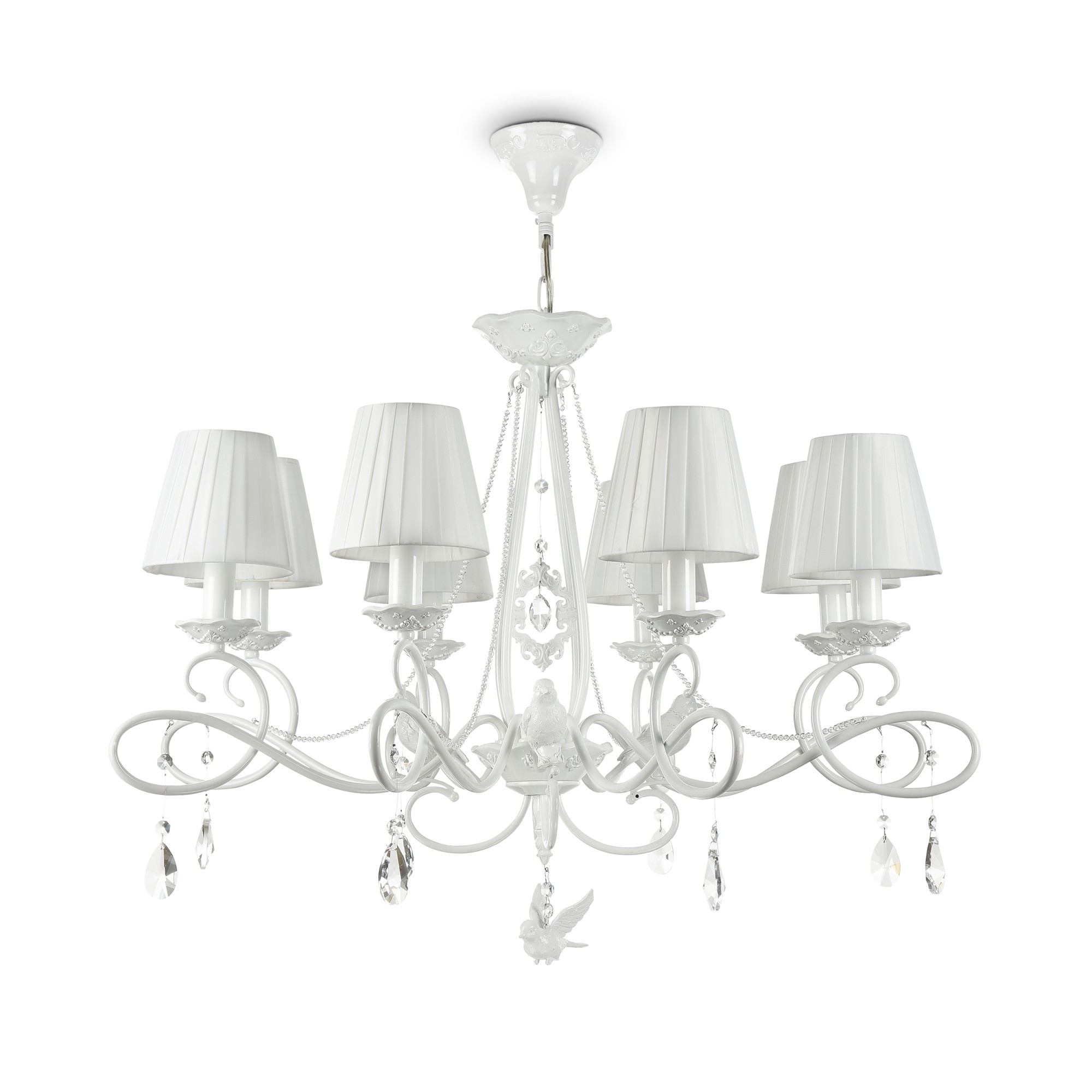 Люстра с птичками Passarinho ARM001-08-W Maytoni