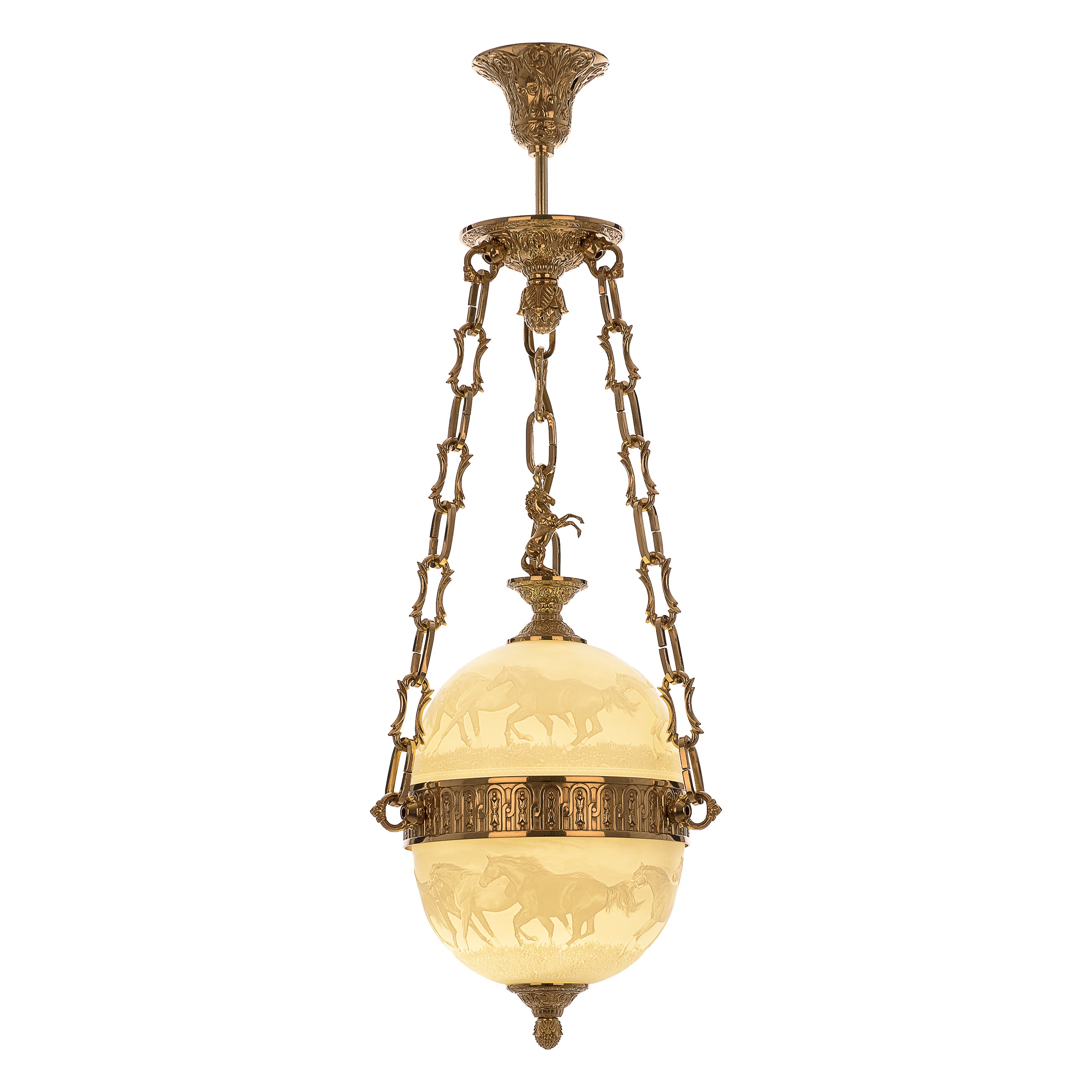 Светильник подвесной Bohemia 7100 71000P/20 G Horse FH1S