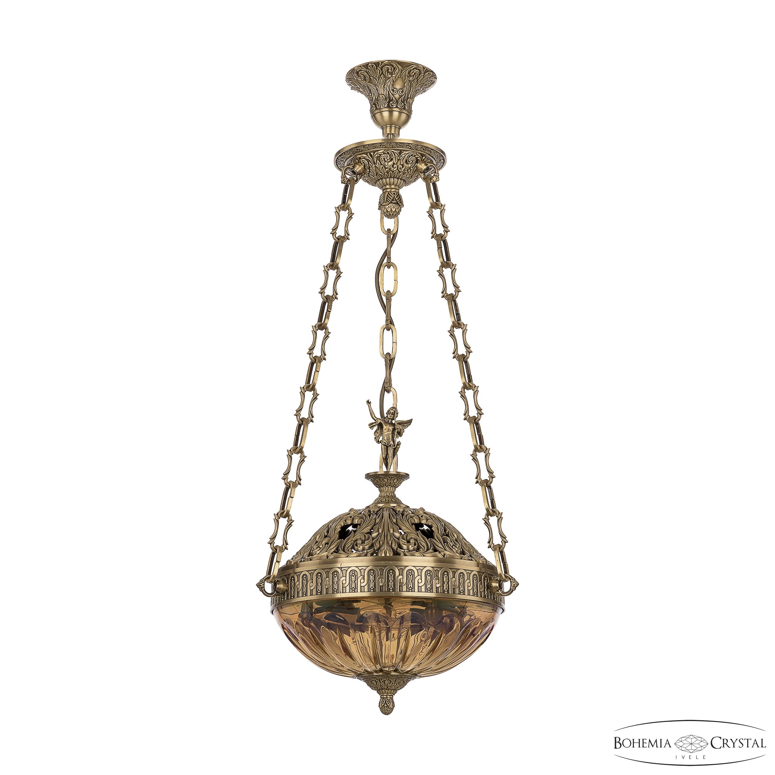 Светильник подвесной Bohemia 7100 71000P/30AZ FP Amber/M-1H FA5S