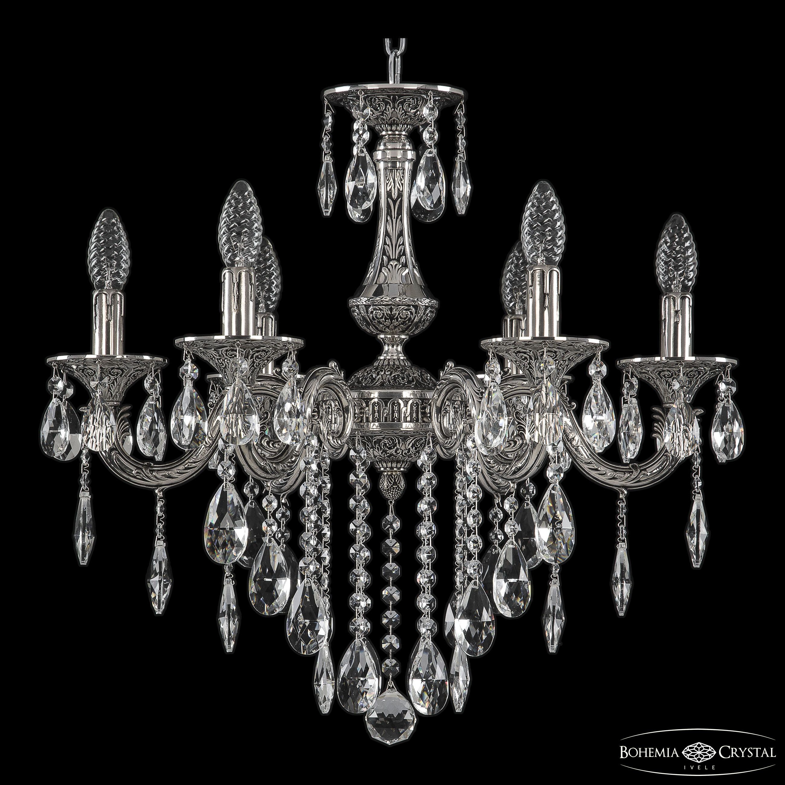 Подвесная хрустальная люстра 7101 Bohemia 71101/6/175 B NB
