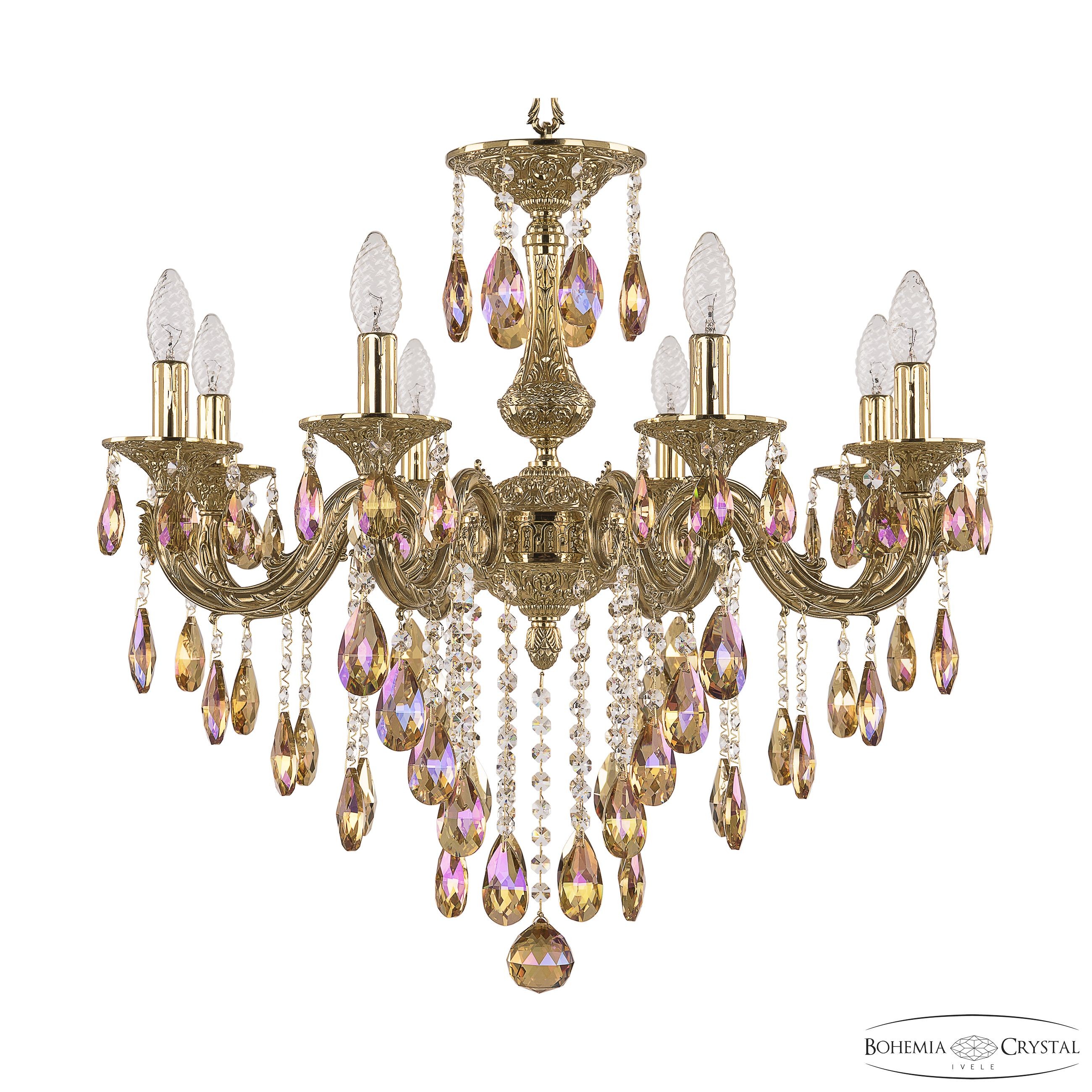 Подвесная хрустальная люстра 7101 Bohemia 71101/8/210 B G K777