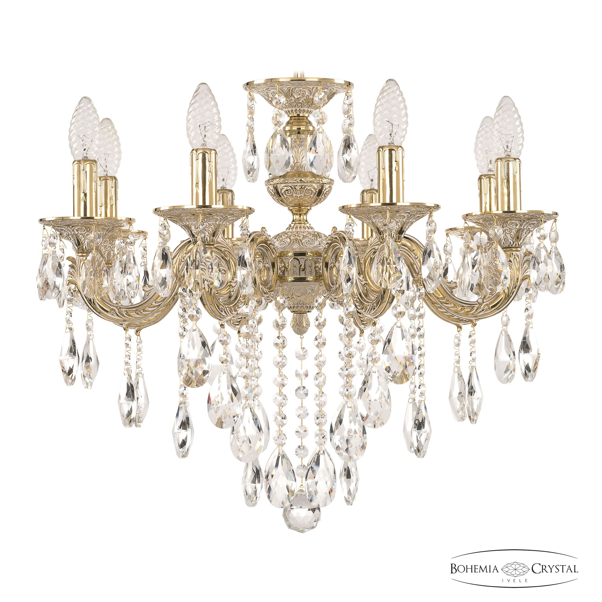 Подвесная хрустальная люстра 7101 Bohemia 71201/8/175 B GW
