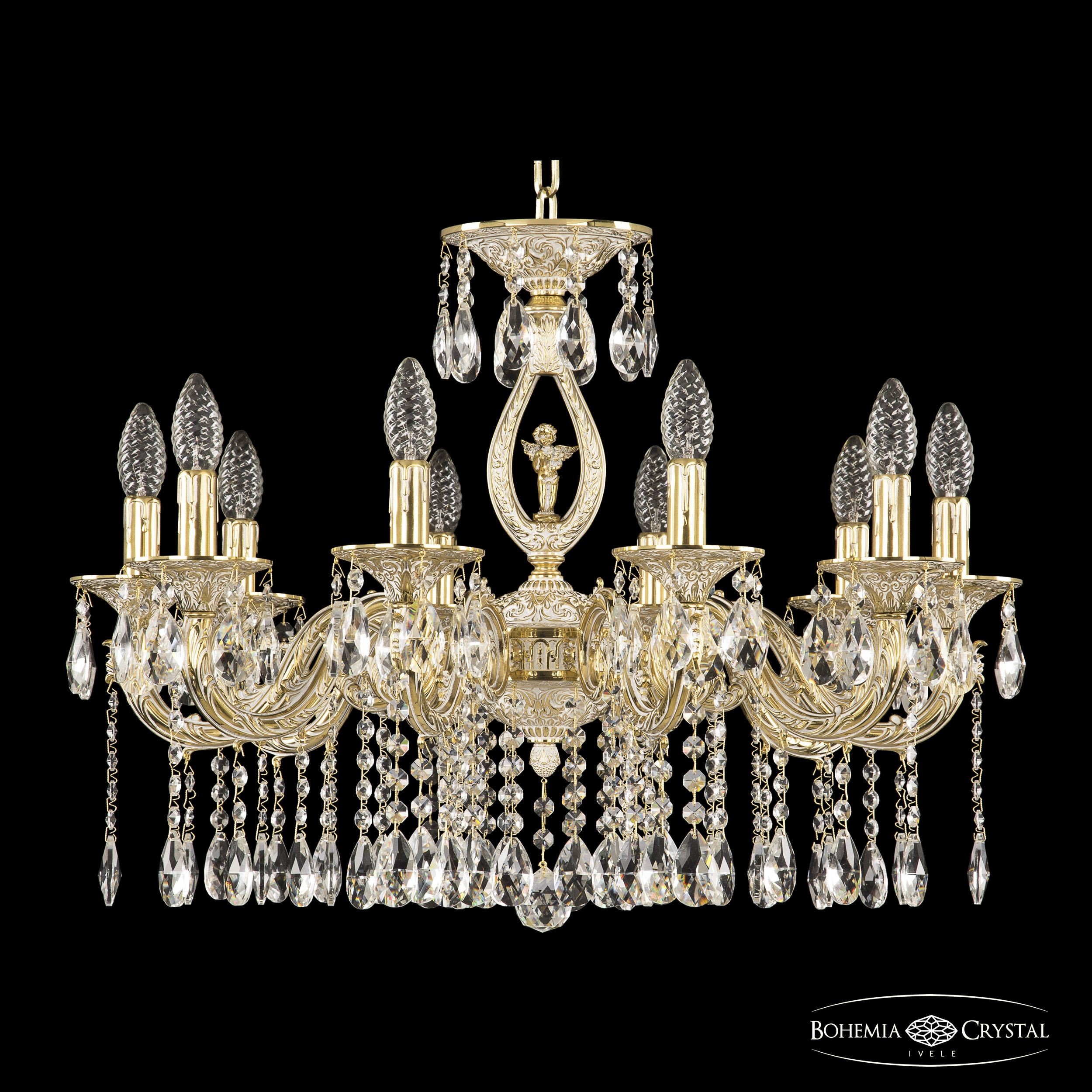 Подвесная хрустальная люстра 7101 Bohemia 71401/10/210 A GW FA10S
