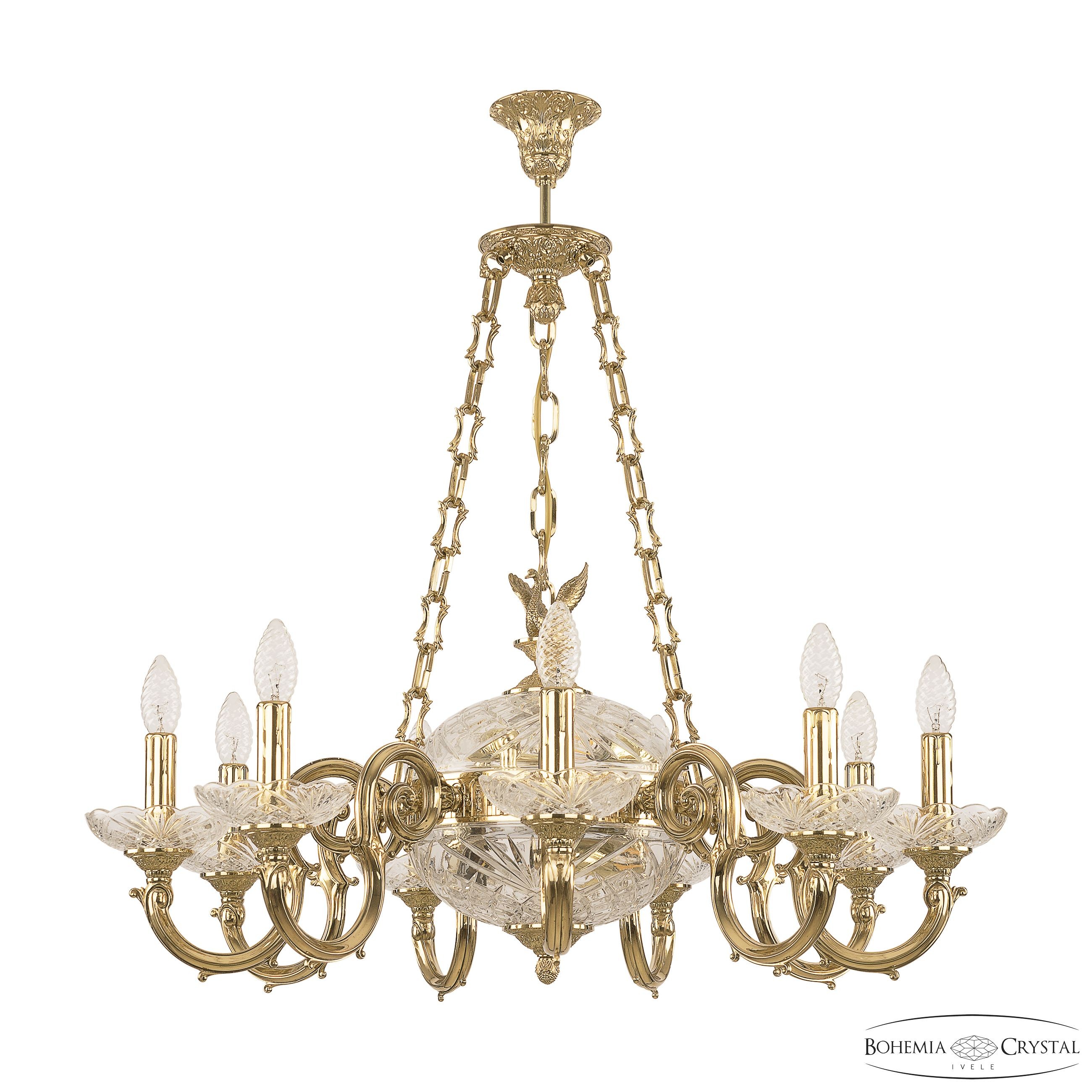 Подвесная люстра Bohemia 7203 72003P/9/210 G P Pal FS1S