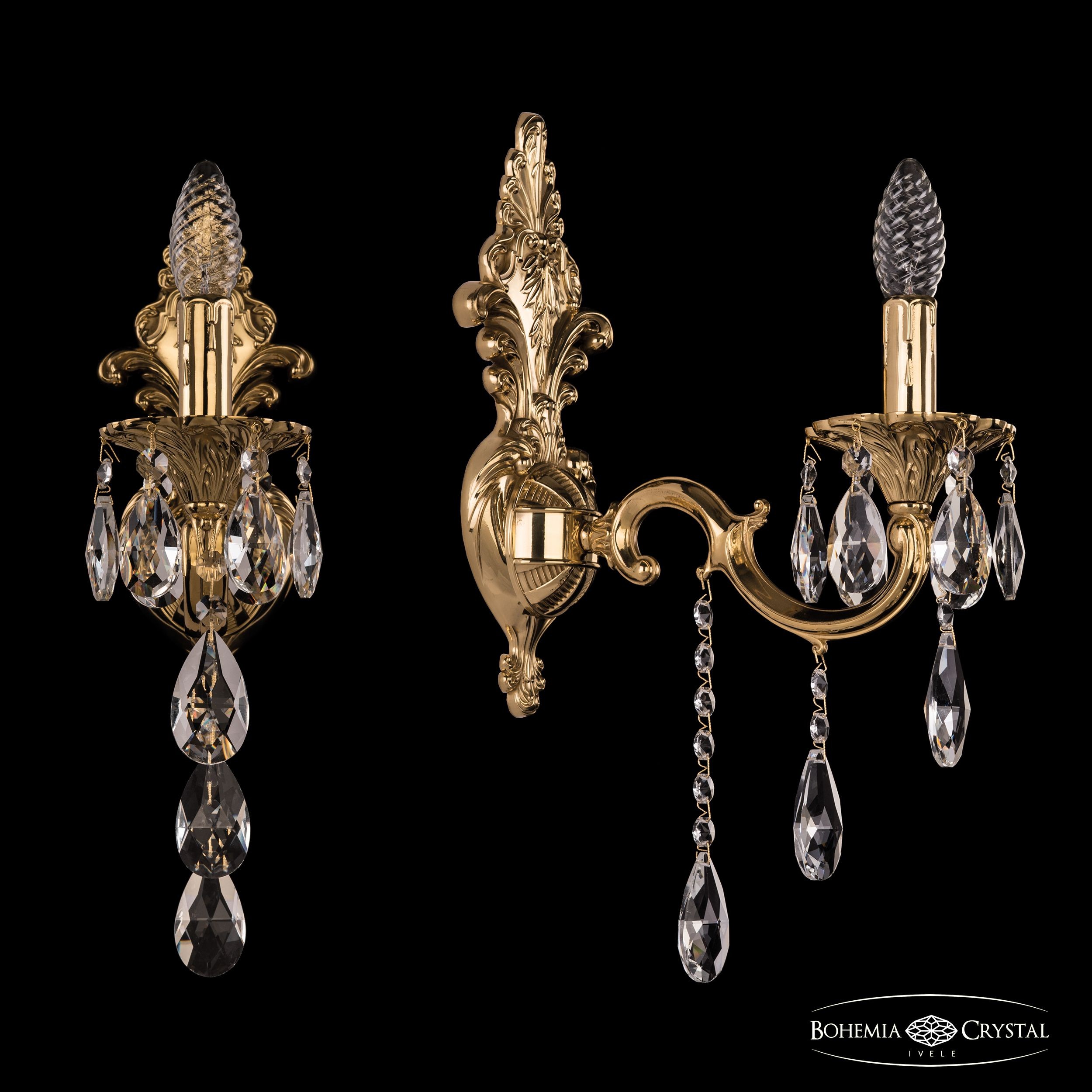 Настенное бра Bohemia 7201 7201B14/1/175 B G