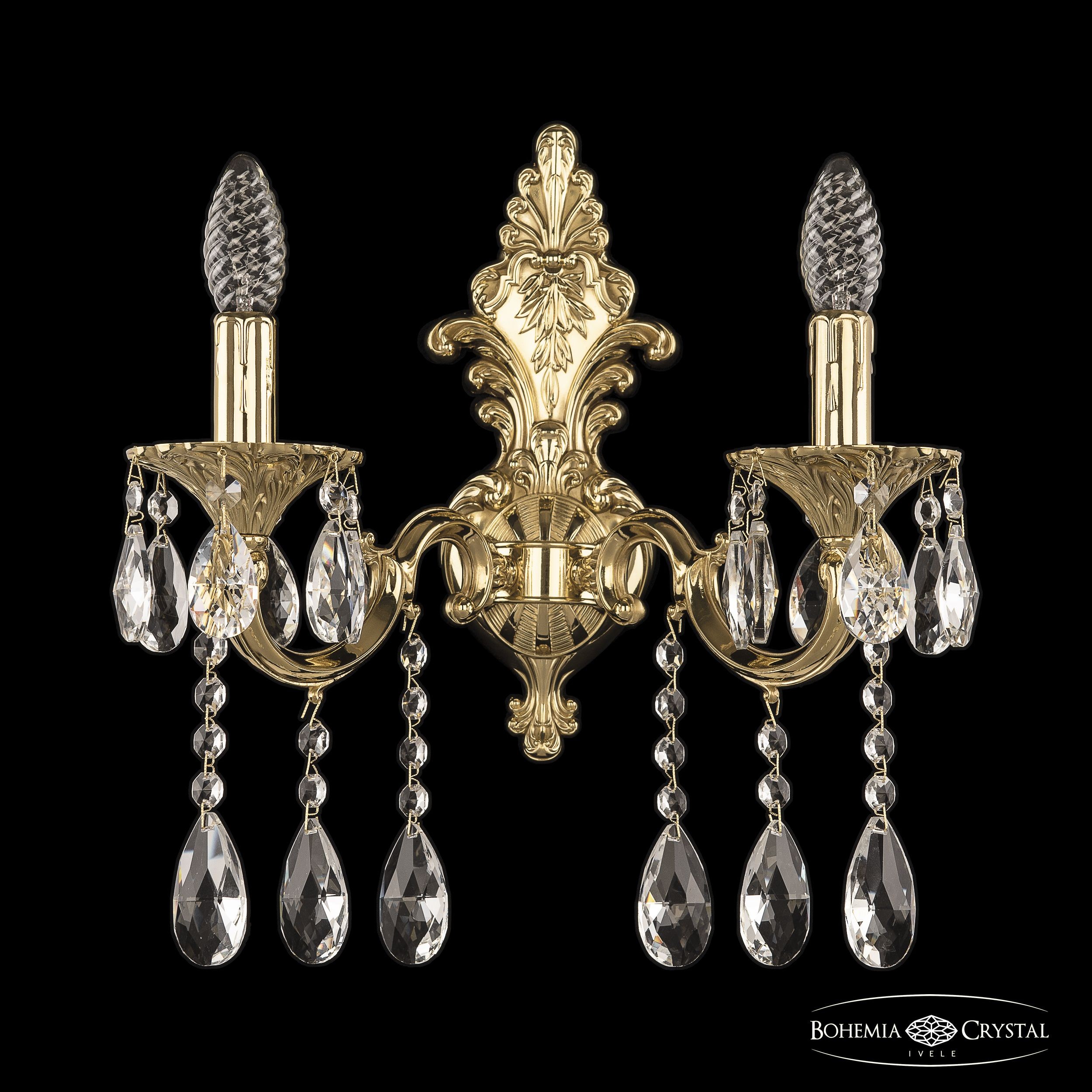 Настенное бра Bohemia 7201 7201B14/2/175 A G