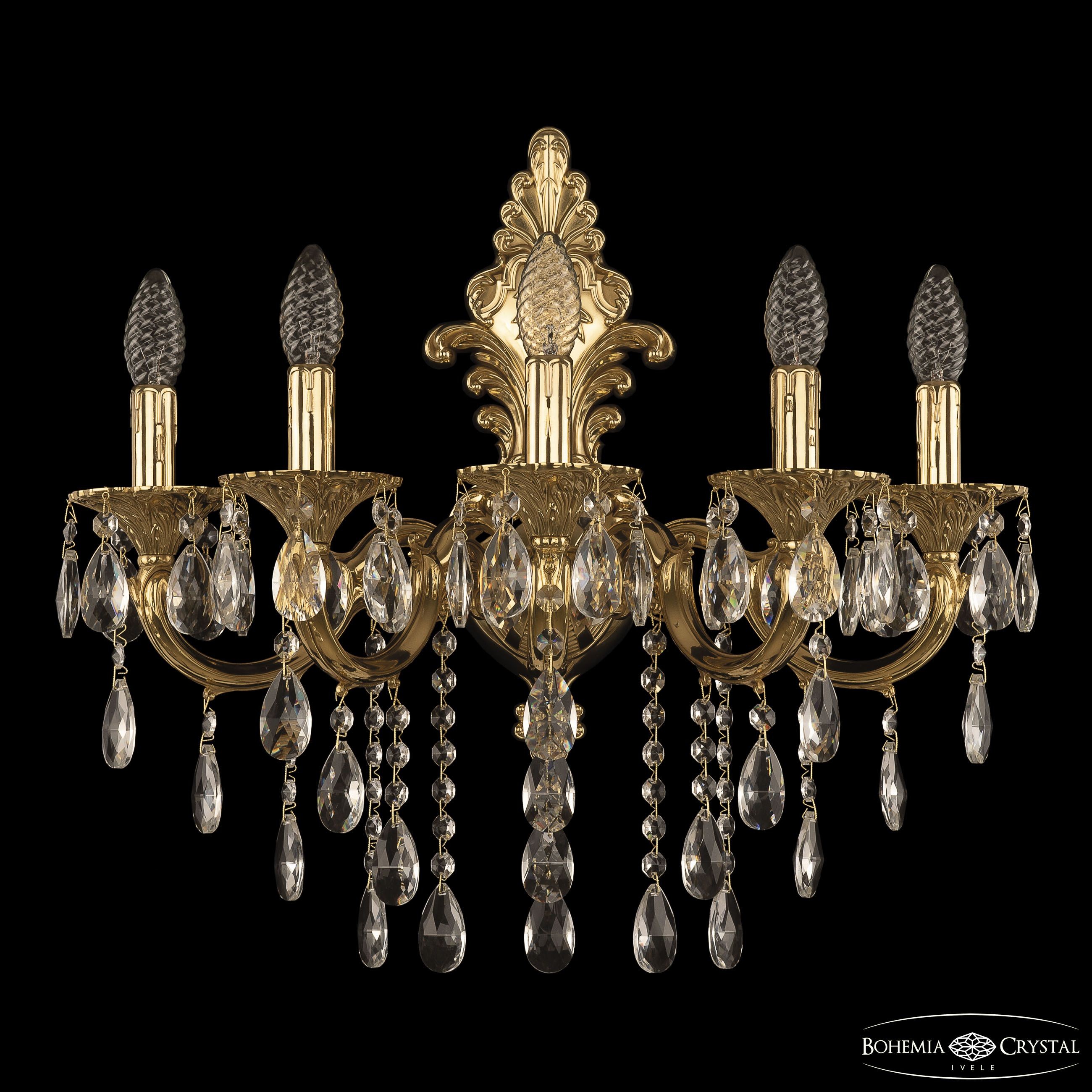 Настенное бра Bohemia 7201 7201B15/5/210 B G