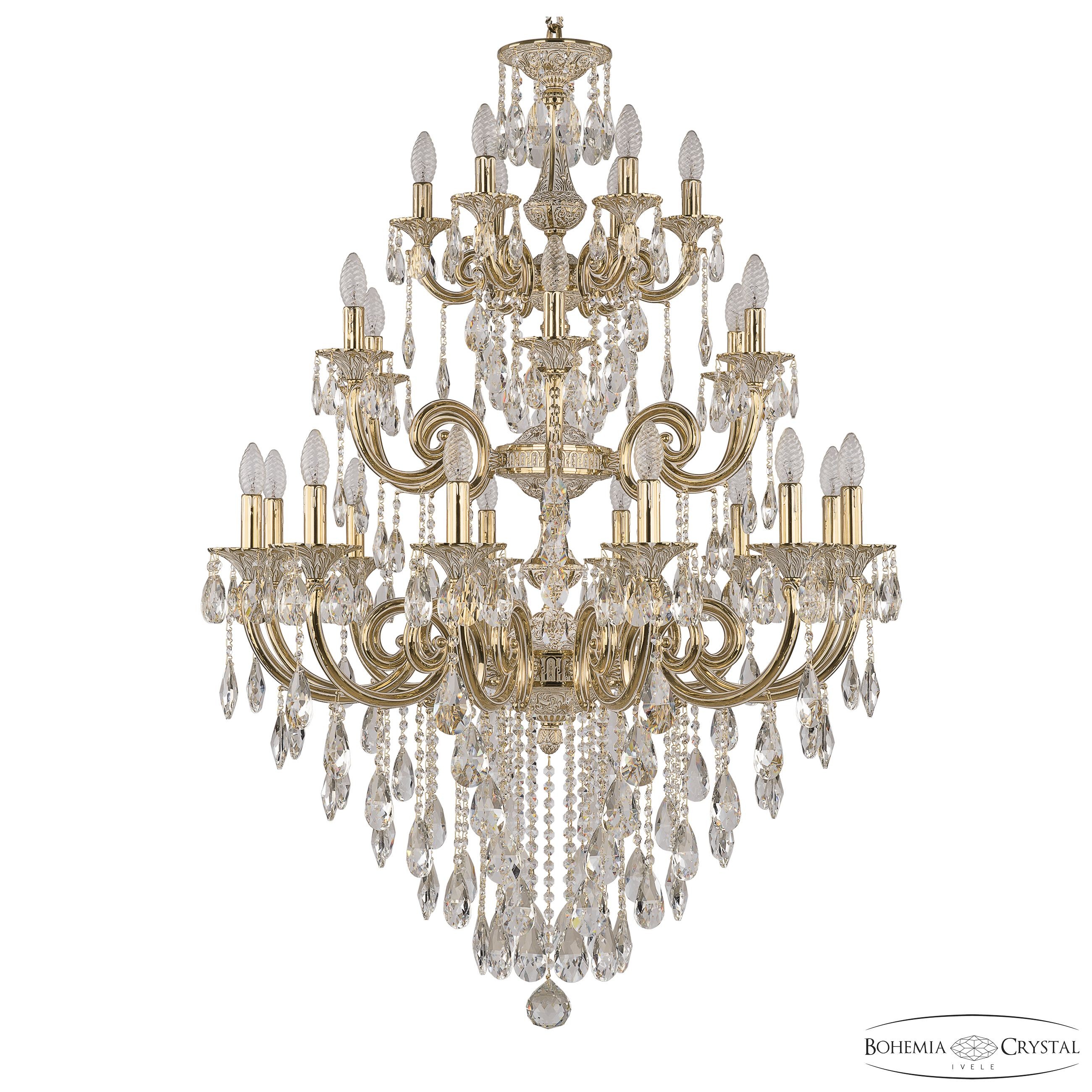 Подвесная хрустальная люстра 7217 Bohemia 72117/12+6+6/300/3d B GW