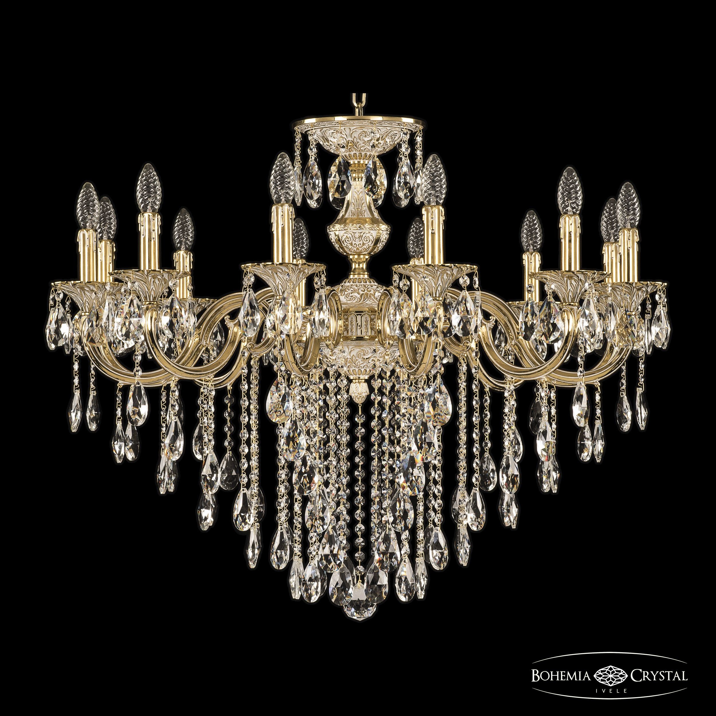 Подвесная хрустальная люстра 7201 Bohemia 72201/12/300 B GW