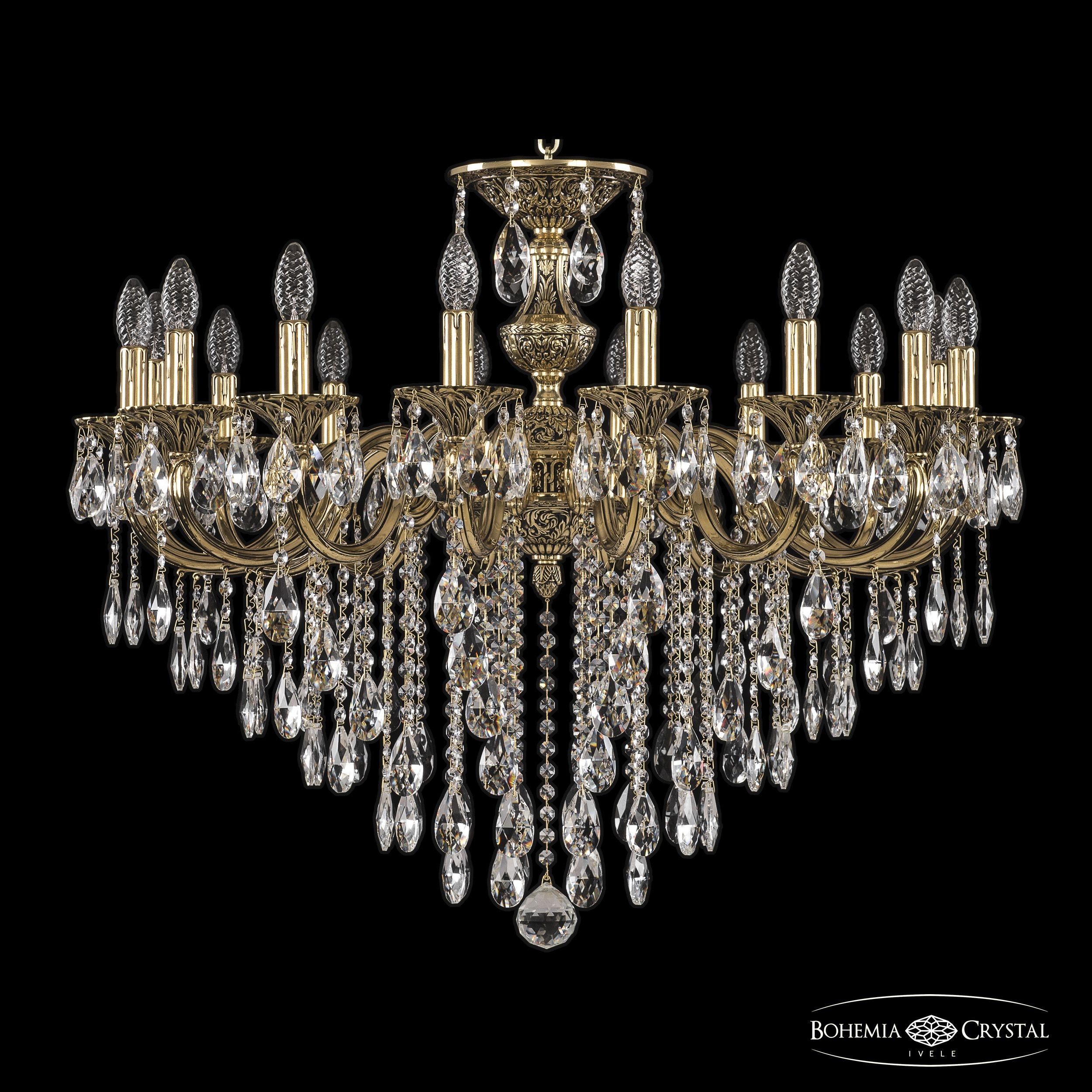 Подвесная хрустальная люстра 7201 Bohemia 72201/16/300 B GB