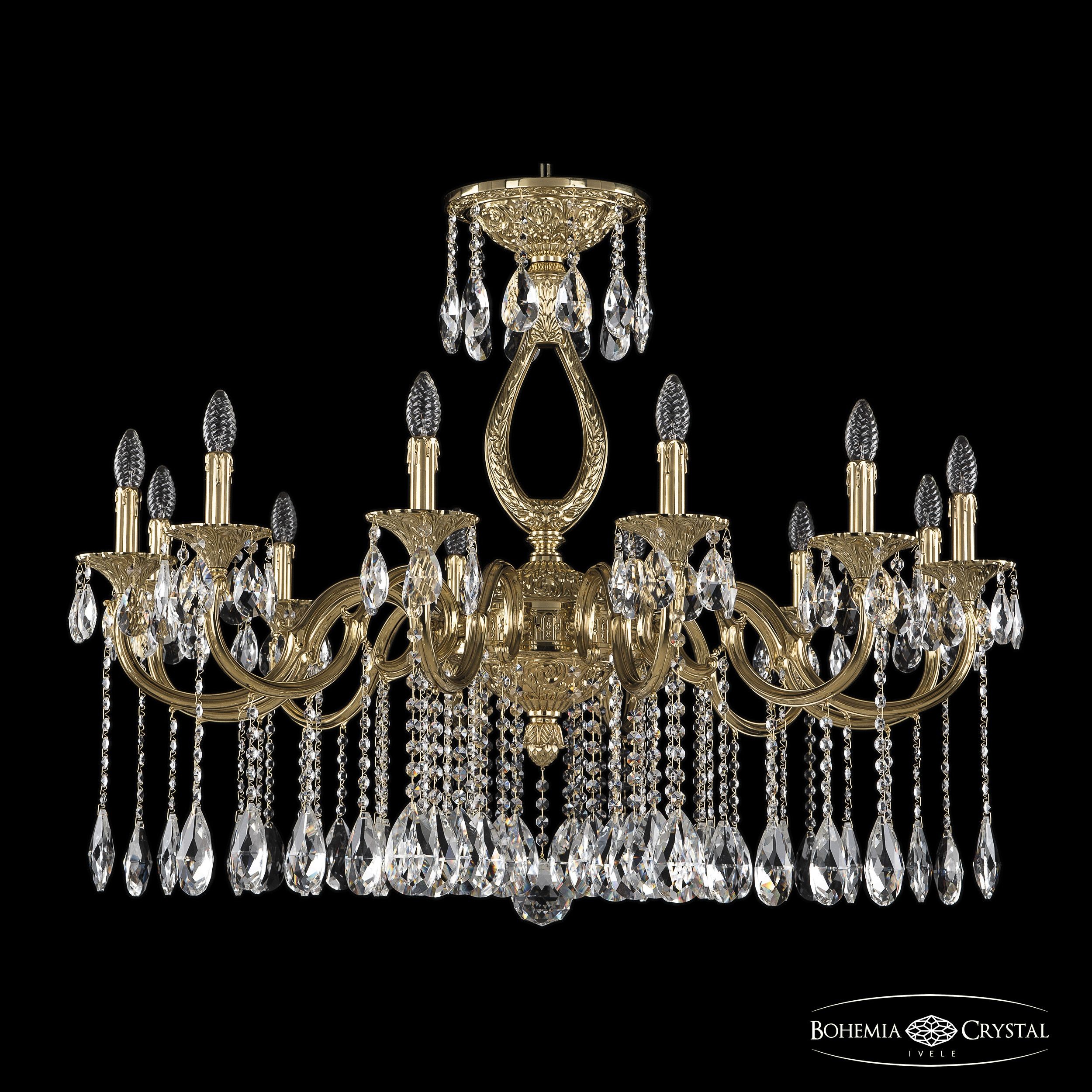 Подвесная хрустальная люстра 7201 Bohemia 72301/12/360 A G