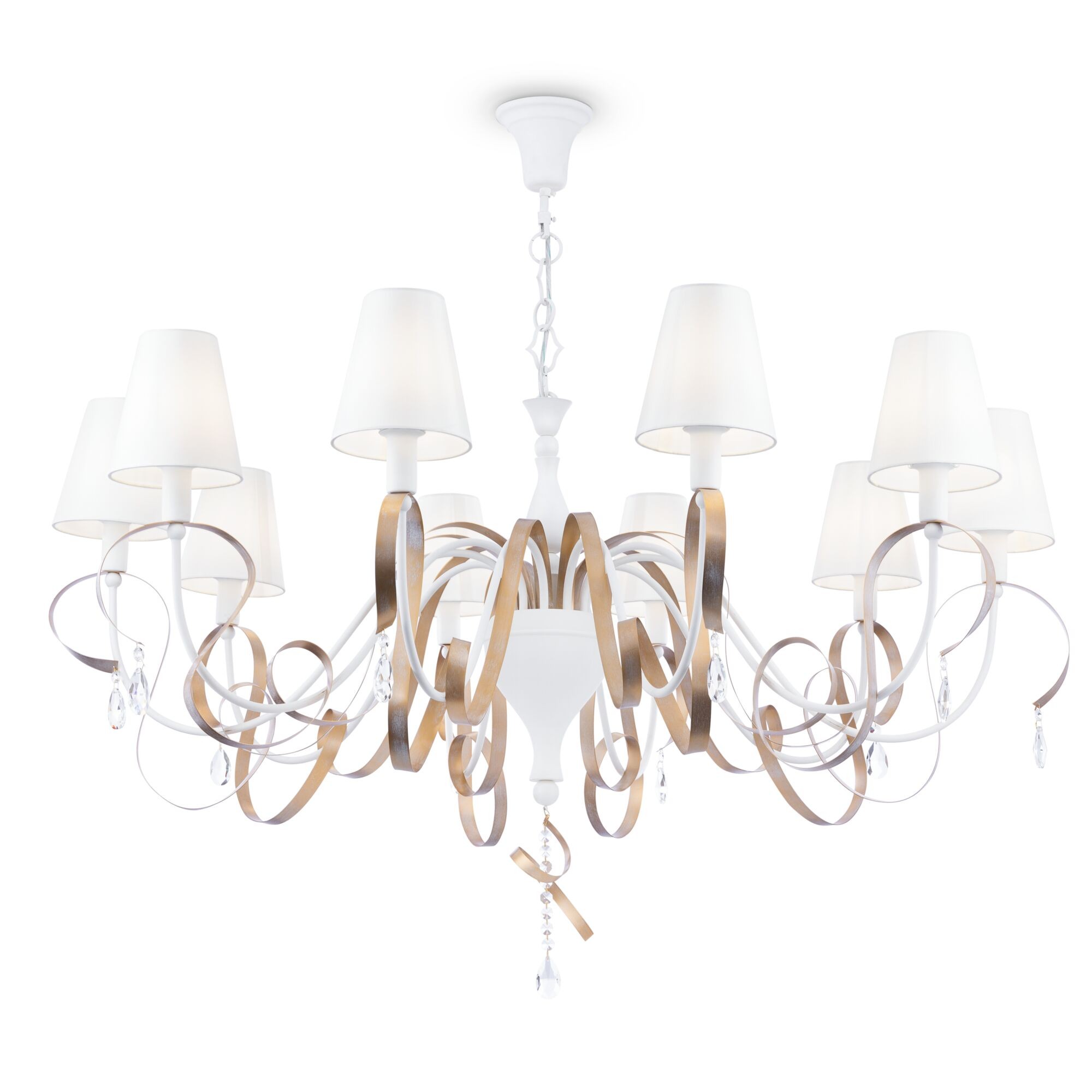 Подвесная люстра Maytoni Intreccio ARM010-10-W