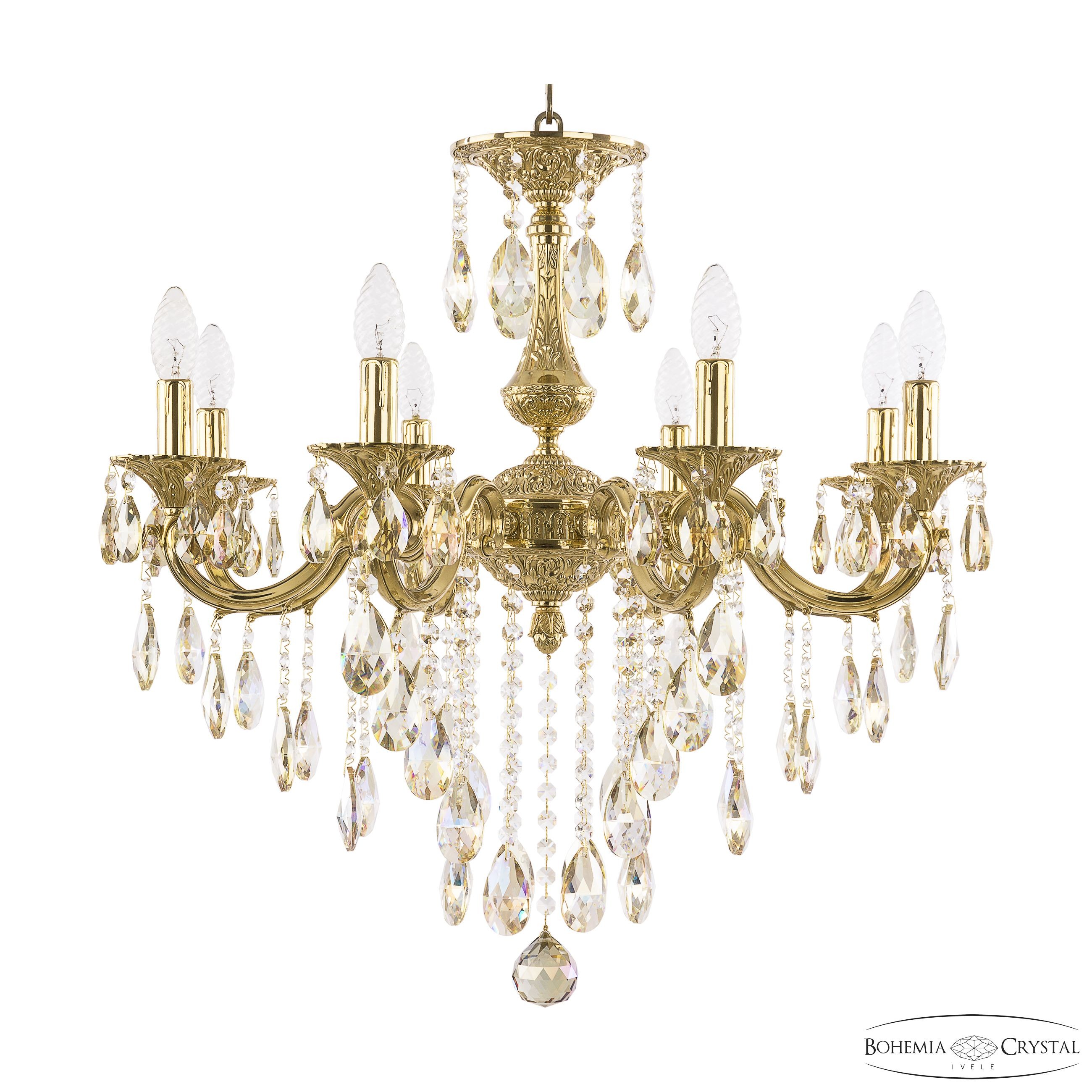 Подвесная хрустальная люстра Verona Bohemia 72101/8/210 B G K801