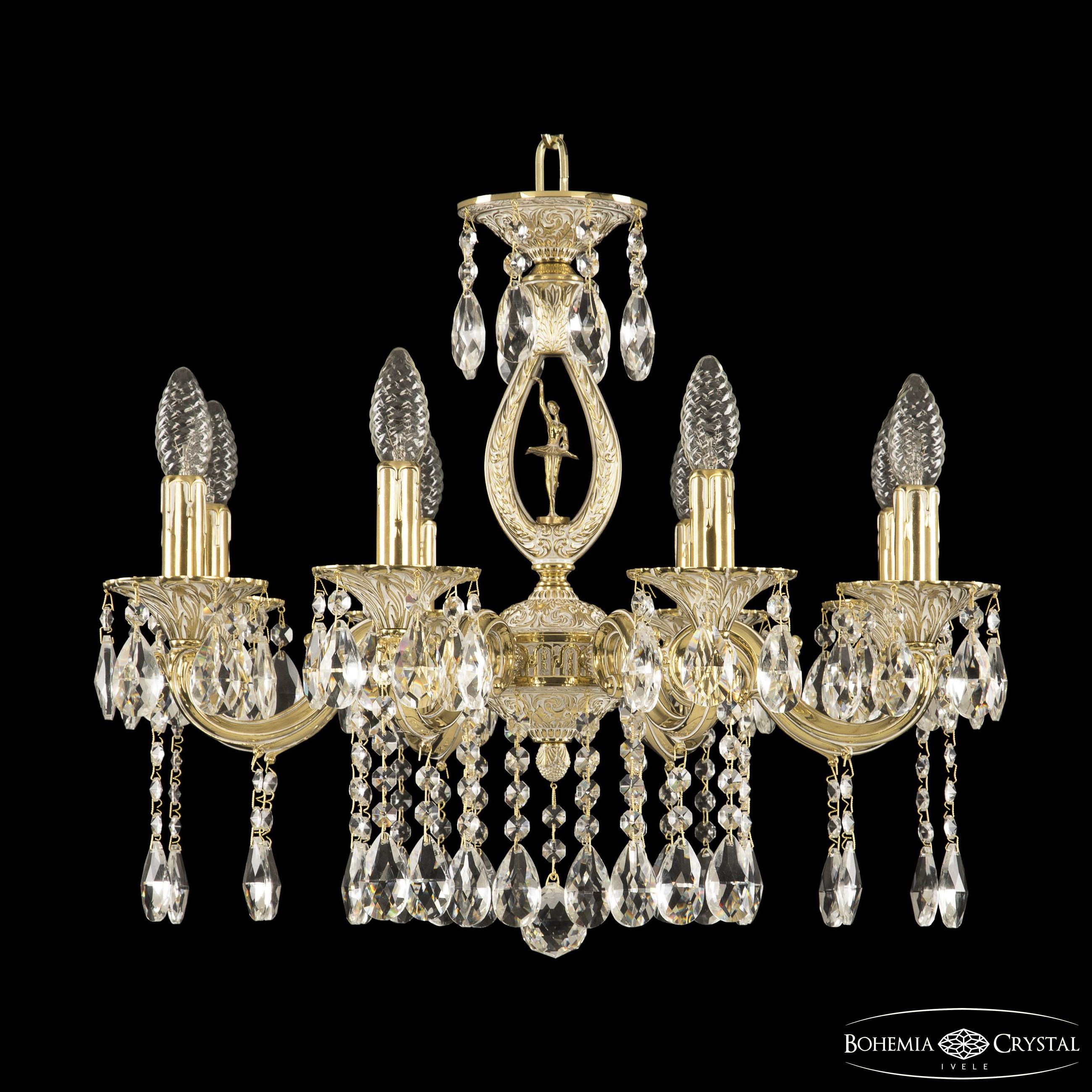 Подвесная хрустальная люстра Verona Bohemia 72401/8/175 A GW FD2S