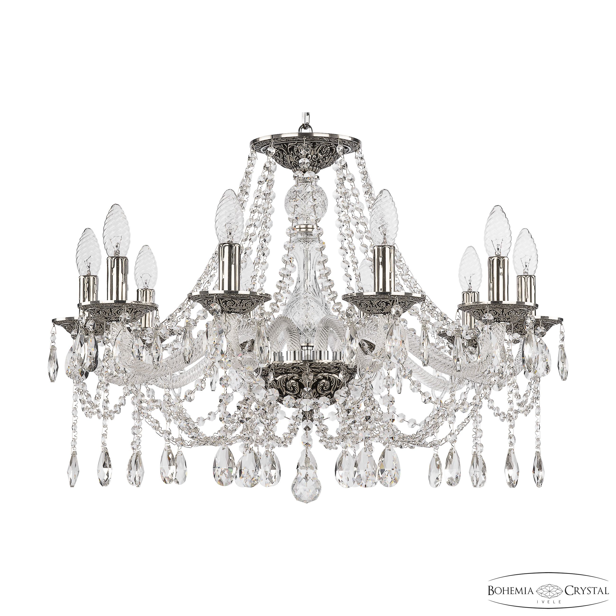 Подвесная хрустальная люстра 1607 Bohemia 1607/10/240 NB
