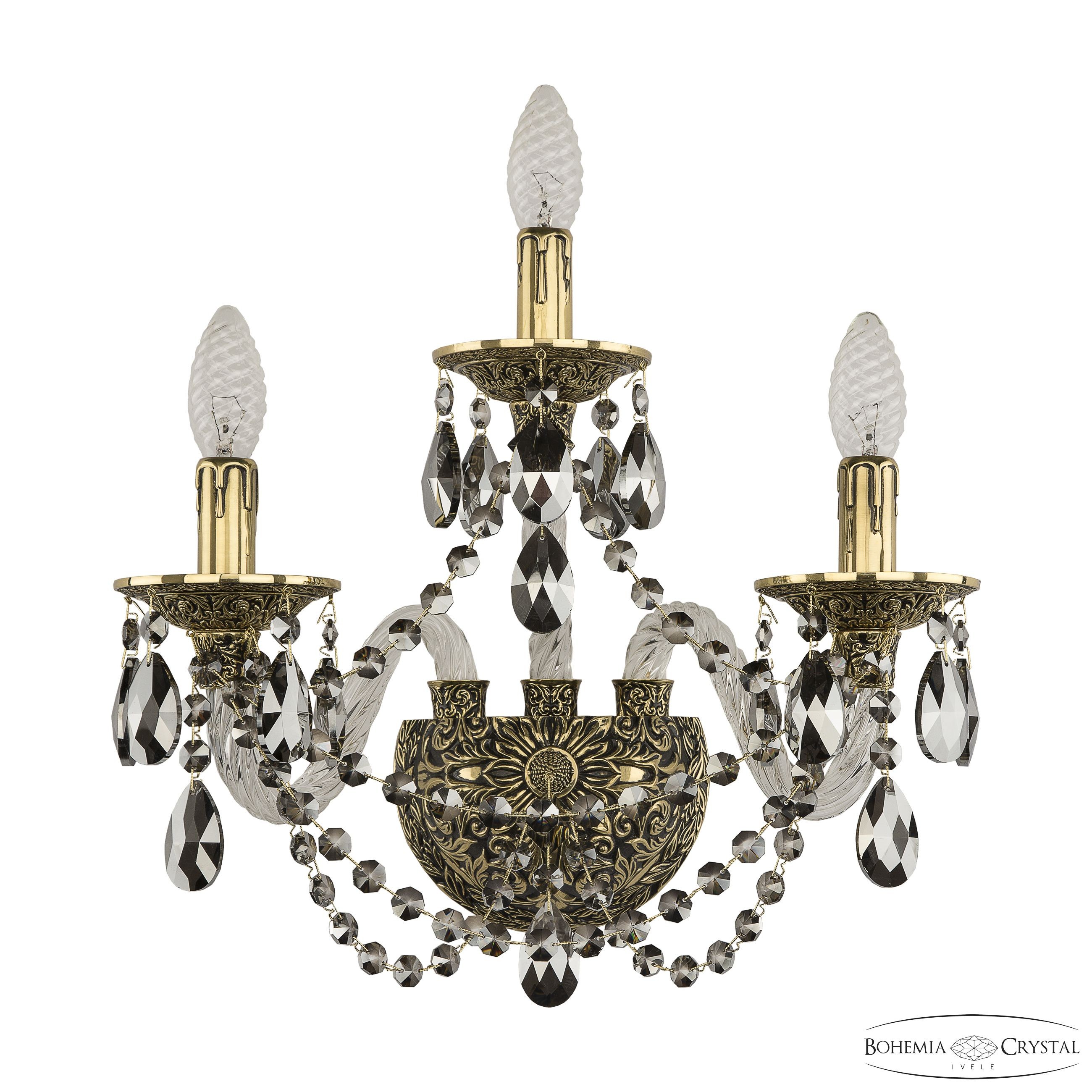 Настенное бра Bohemia 1606 16106B/2+1/165 GB R781