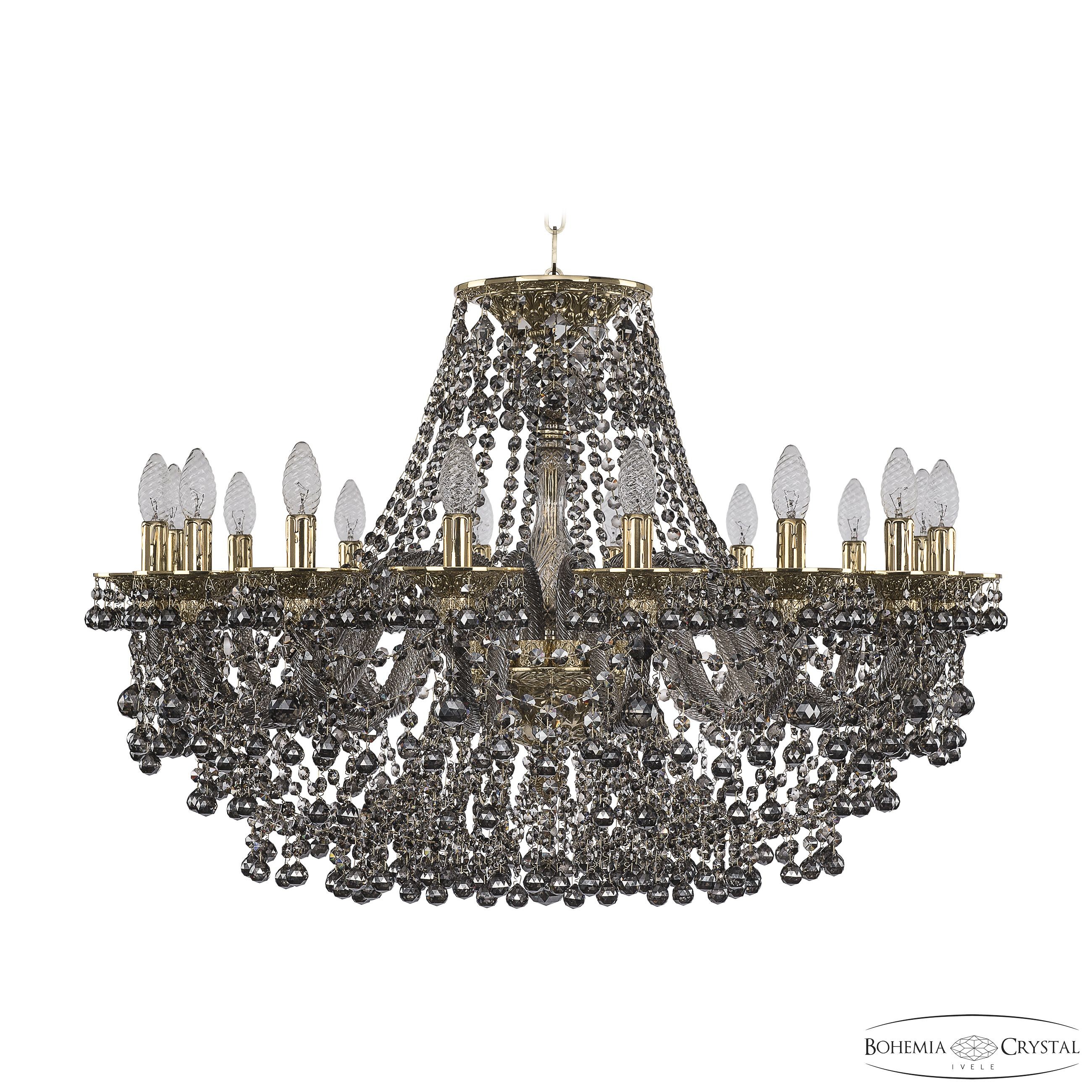 Подвесная хрустальная люстра 1609 Bohemia 16109/16/300 G M731