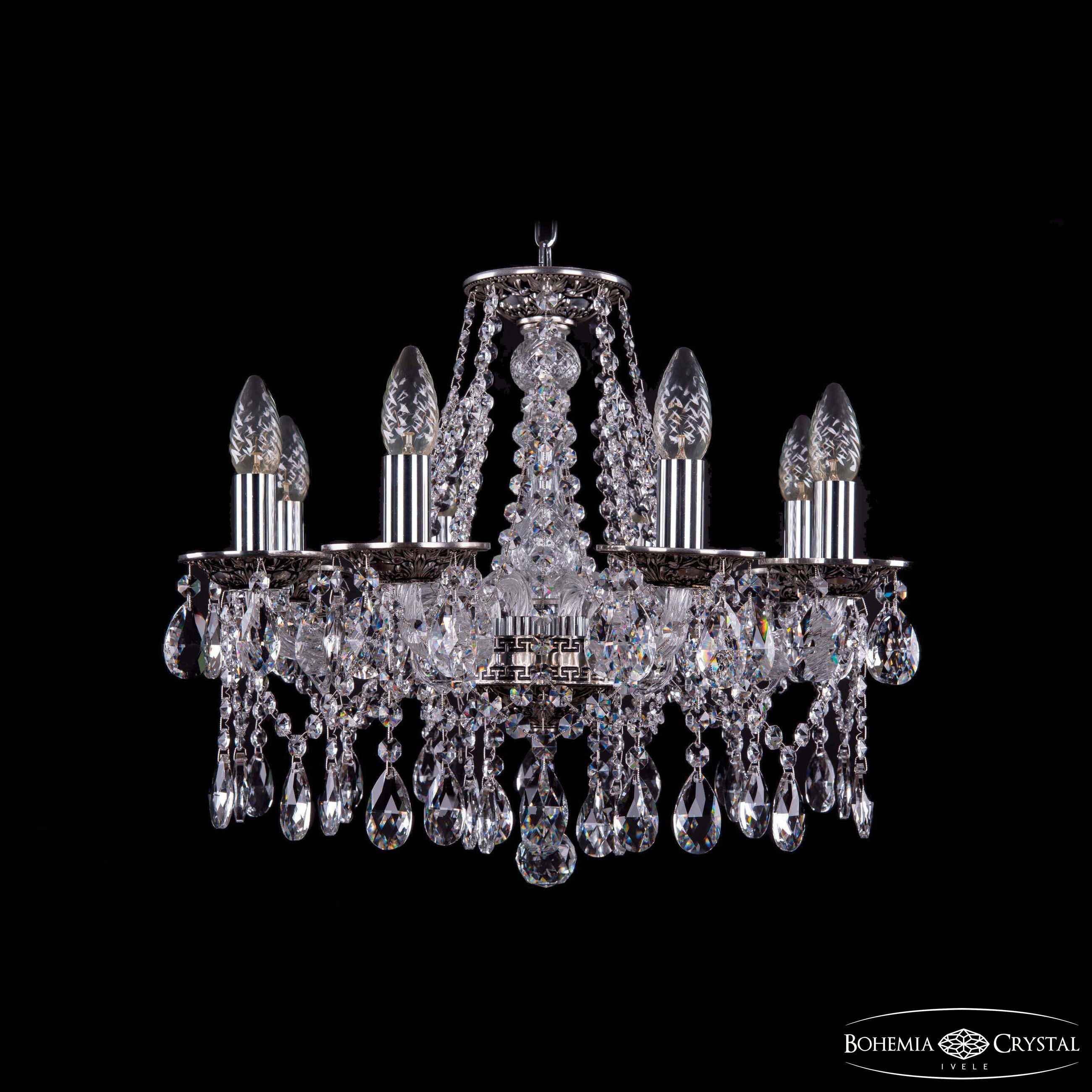 Подвесная хрустальная люстра 1613 Bohemia 1613/8/165v NB