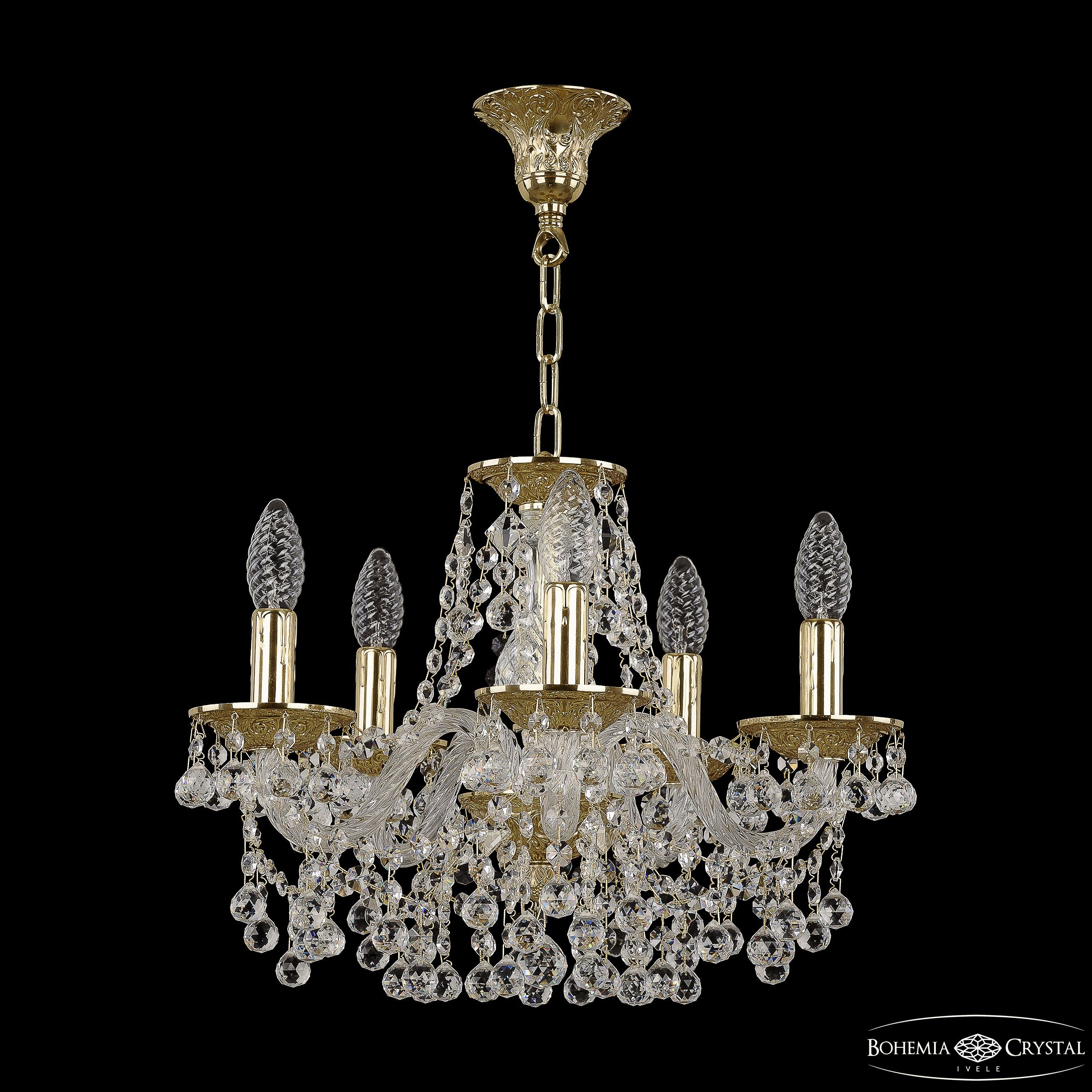 Подвесная хрустальная люстра 1609 Bohemia 16209/5/141 G