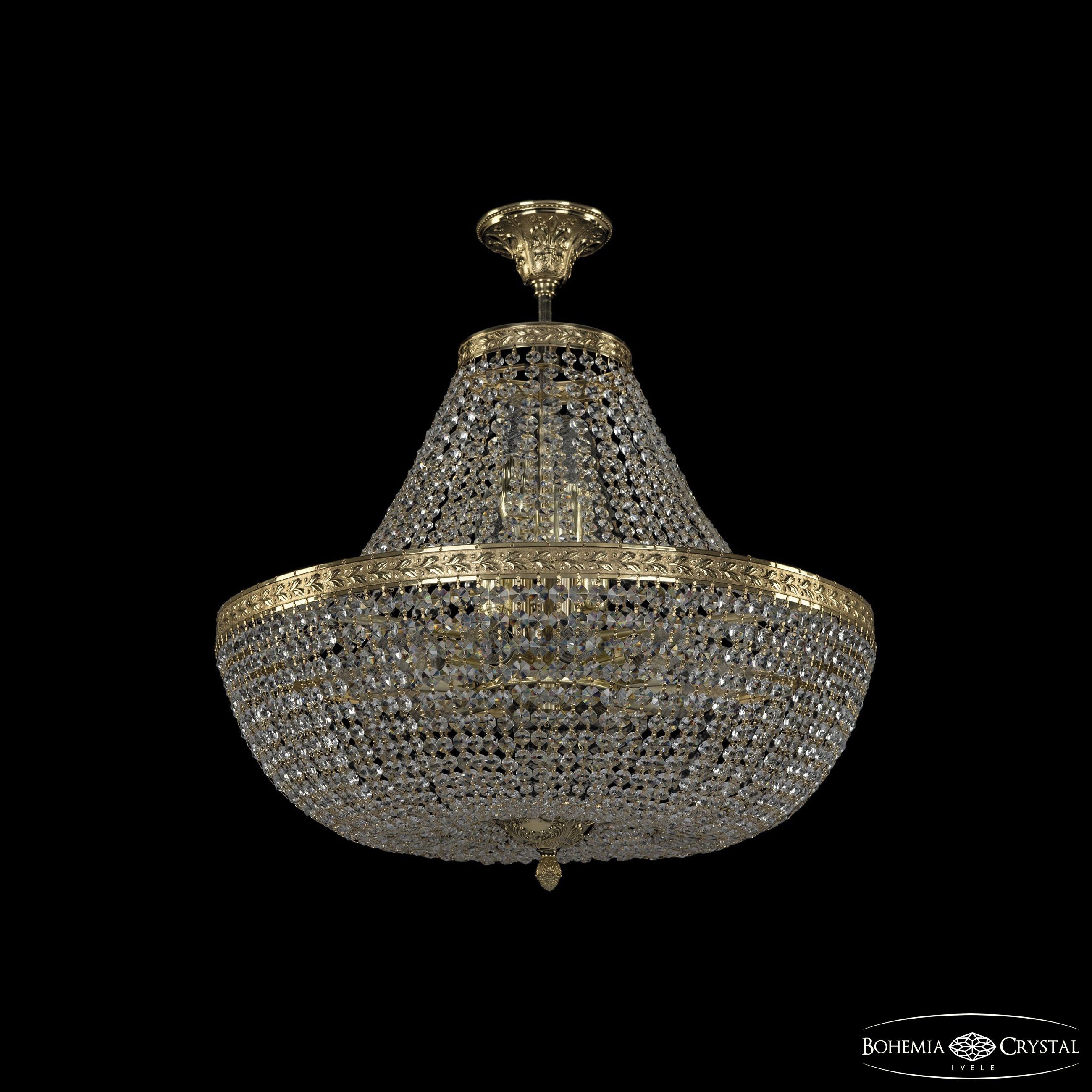 Потолочная хрустальная люстра Bohemia 1905 19051/H1/55IV G C1