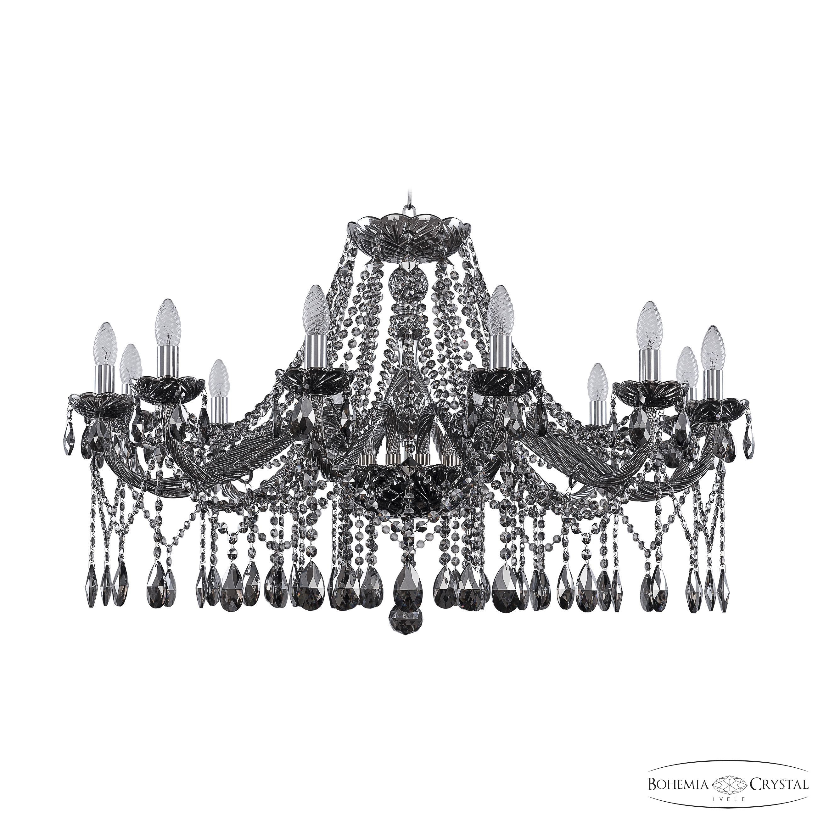 Подвесная хрустальная люстра 1413 Bohemia 1413/12/360 G M731