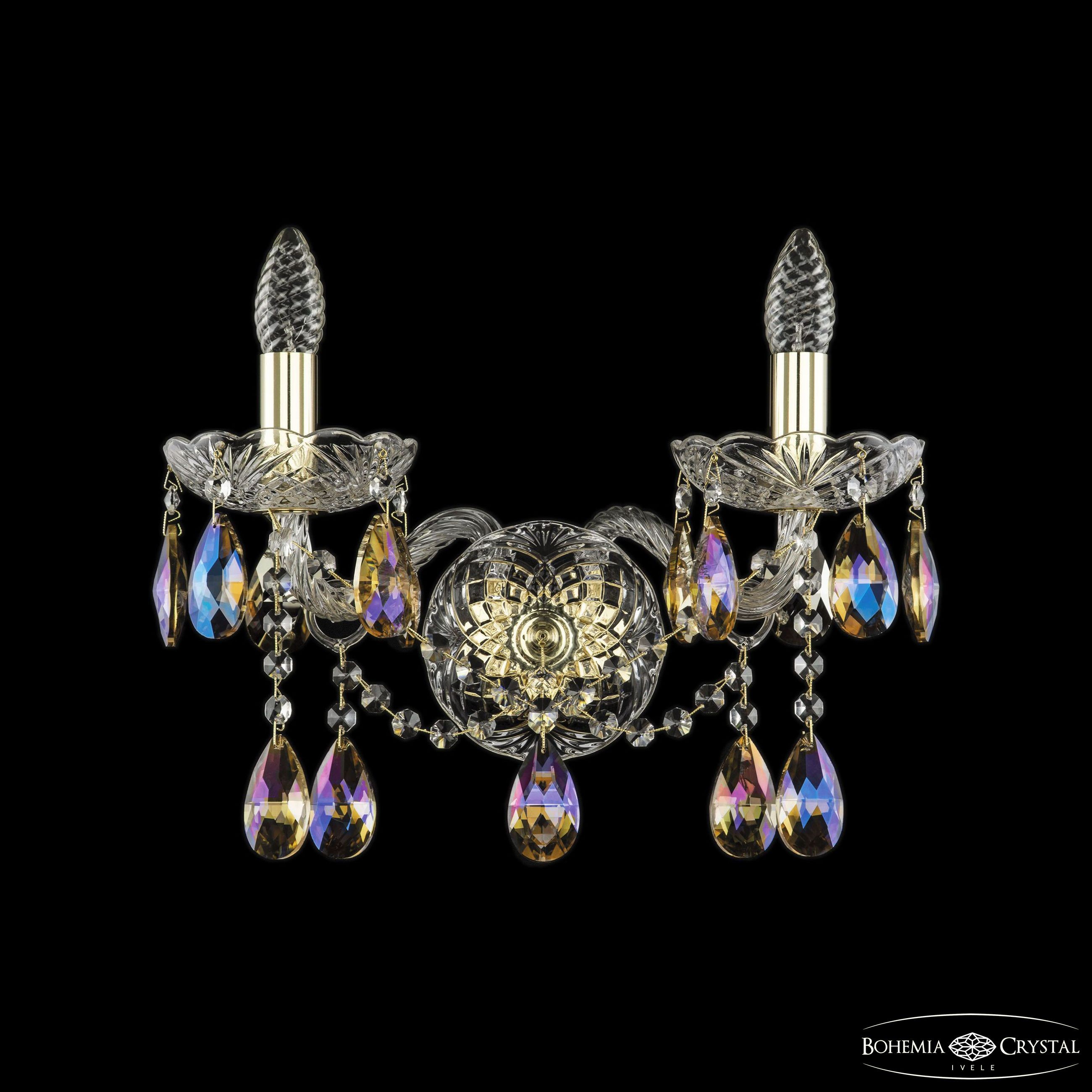 Настенное бра Bohemia 1413 1413B/2/165/XL G K777