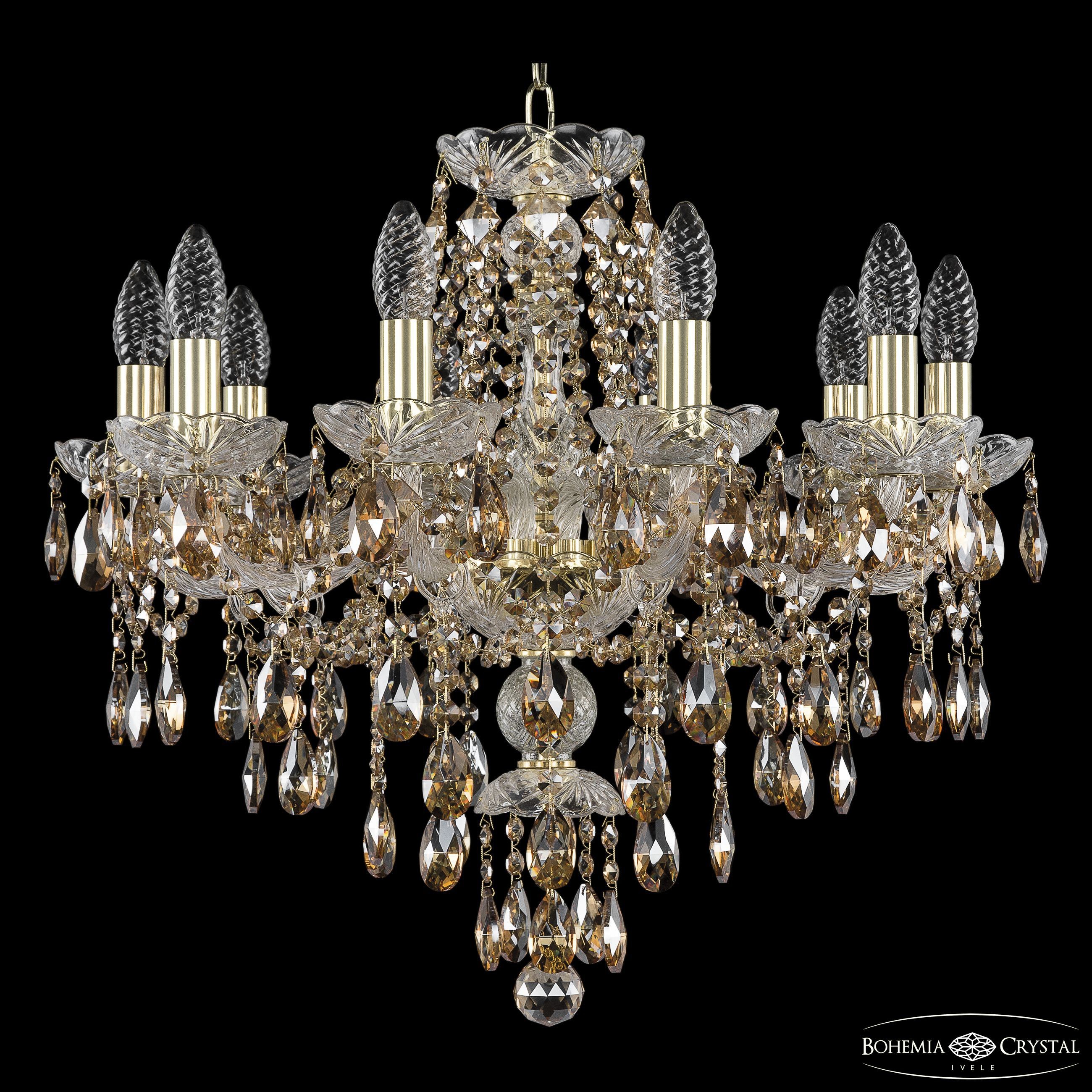Подвесная хрустальная люстра 1415 Bohemia 1415/10/200 G R721
