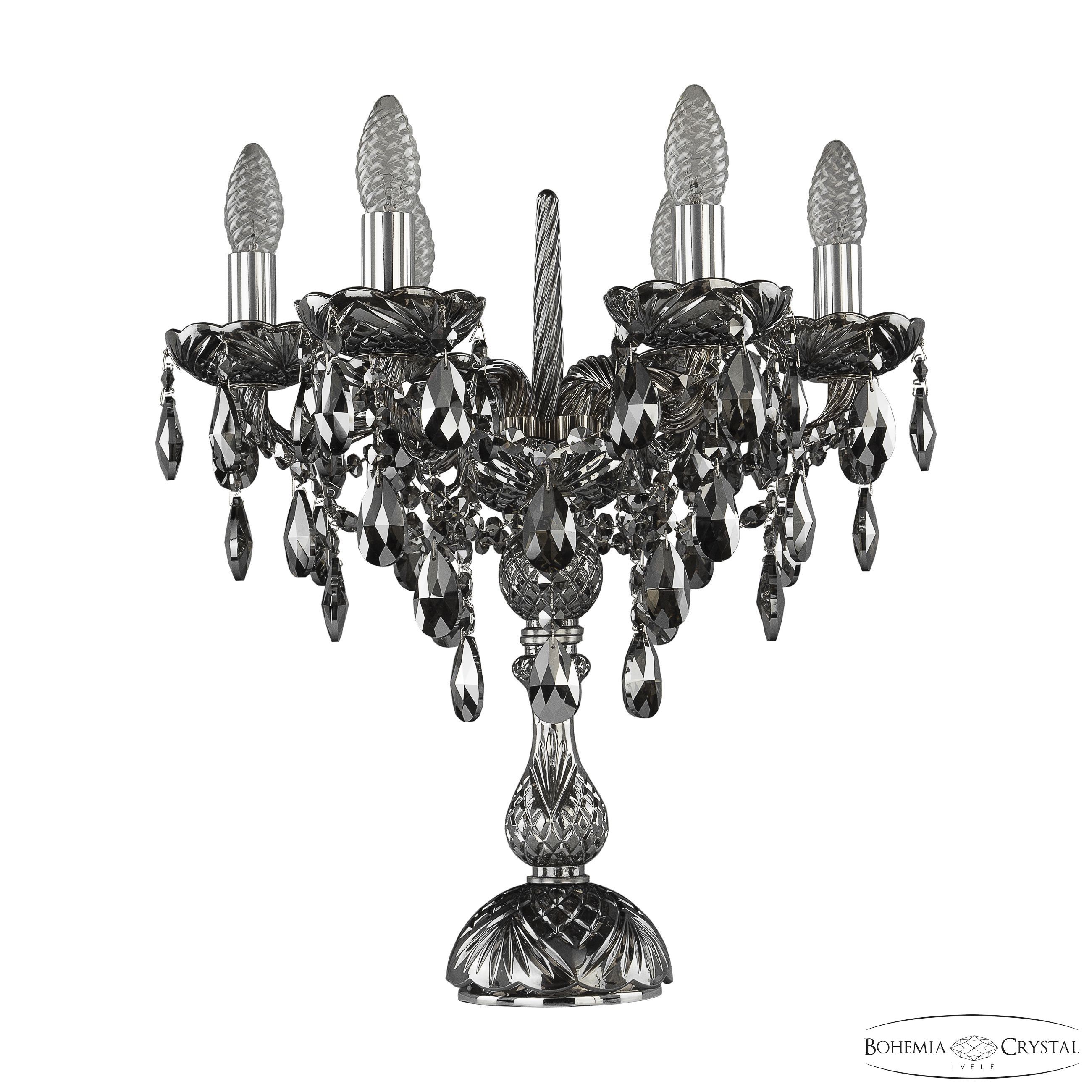 Настольная лампа Bohemia 1415 1415L/6/141-47 Ni M781