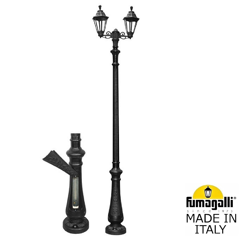 Столб фонарный уличный Fumagalli Rut E26.202.S20.AXF1R