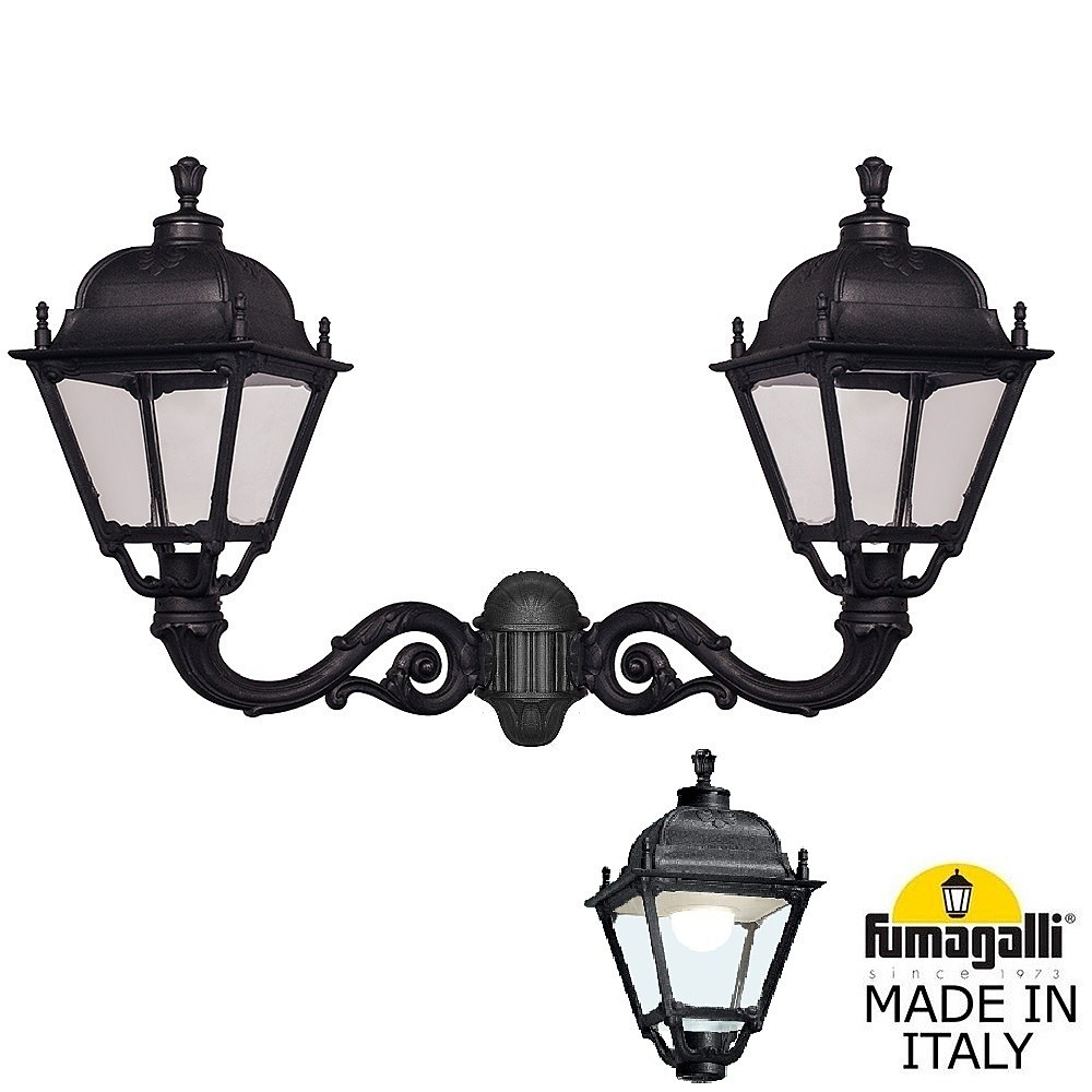 Уличный настенный светильник Fumagalli Simon U33.181.000.AXH27