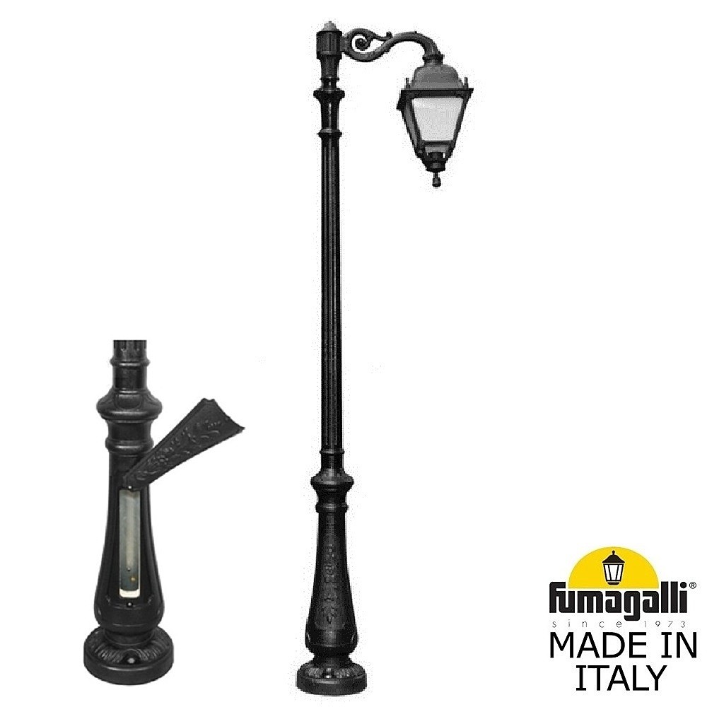 Столб фонарный уличный Fumagalli Simon U33.202.M10.AXH27