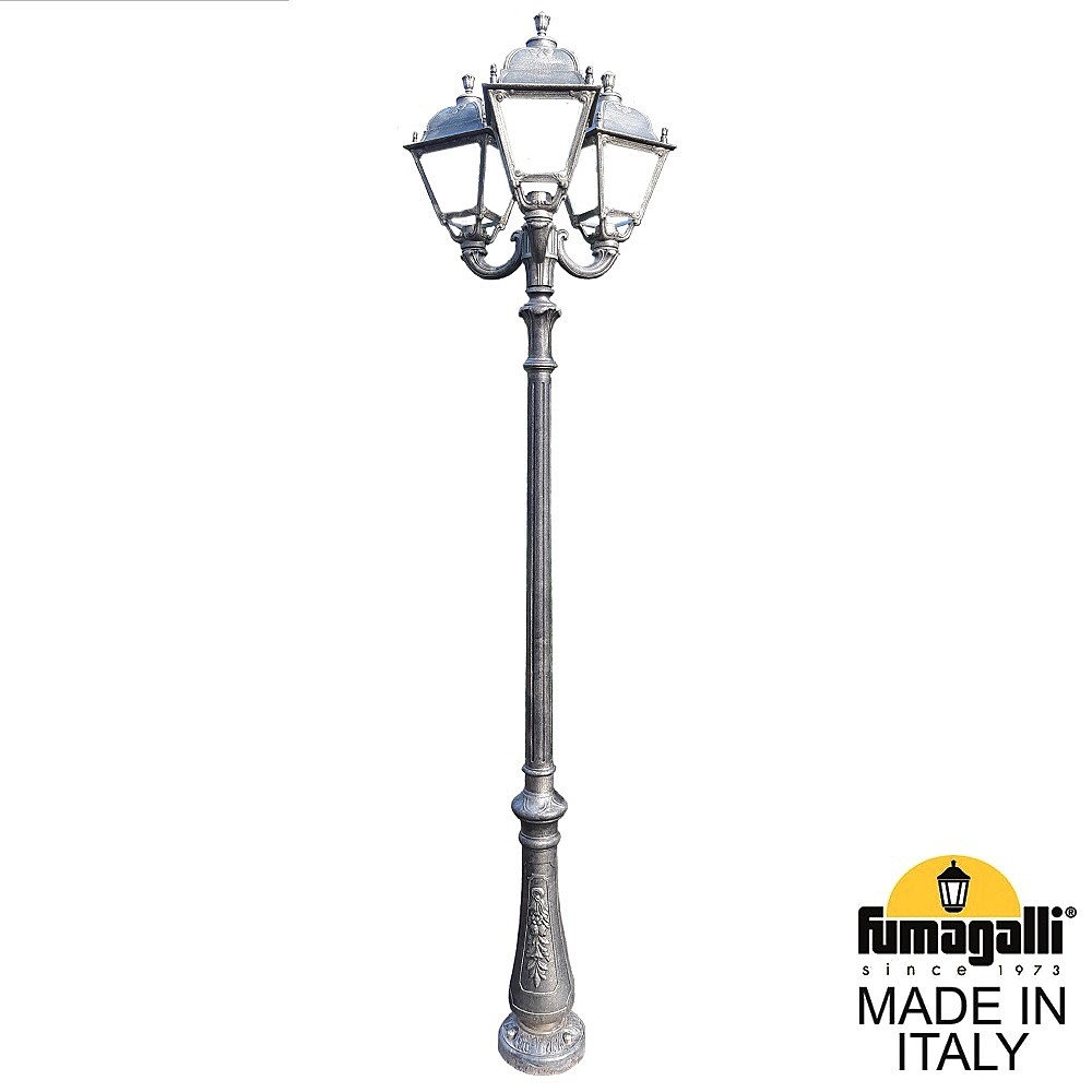 Столб фонарный уличный Fumagalli Simon U33.202.R30.BYH27