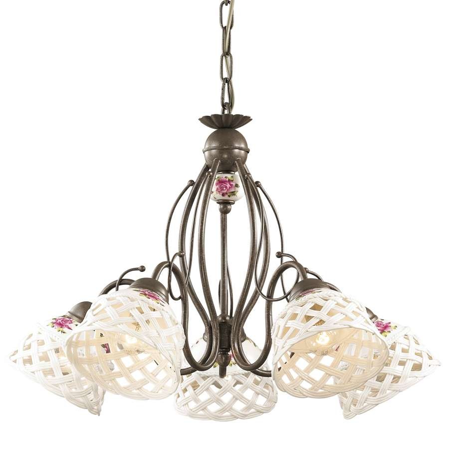 Люстра подвесная с цветочками Vela 2560/5 Odeon Light